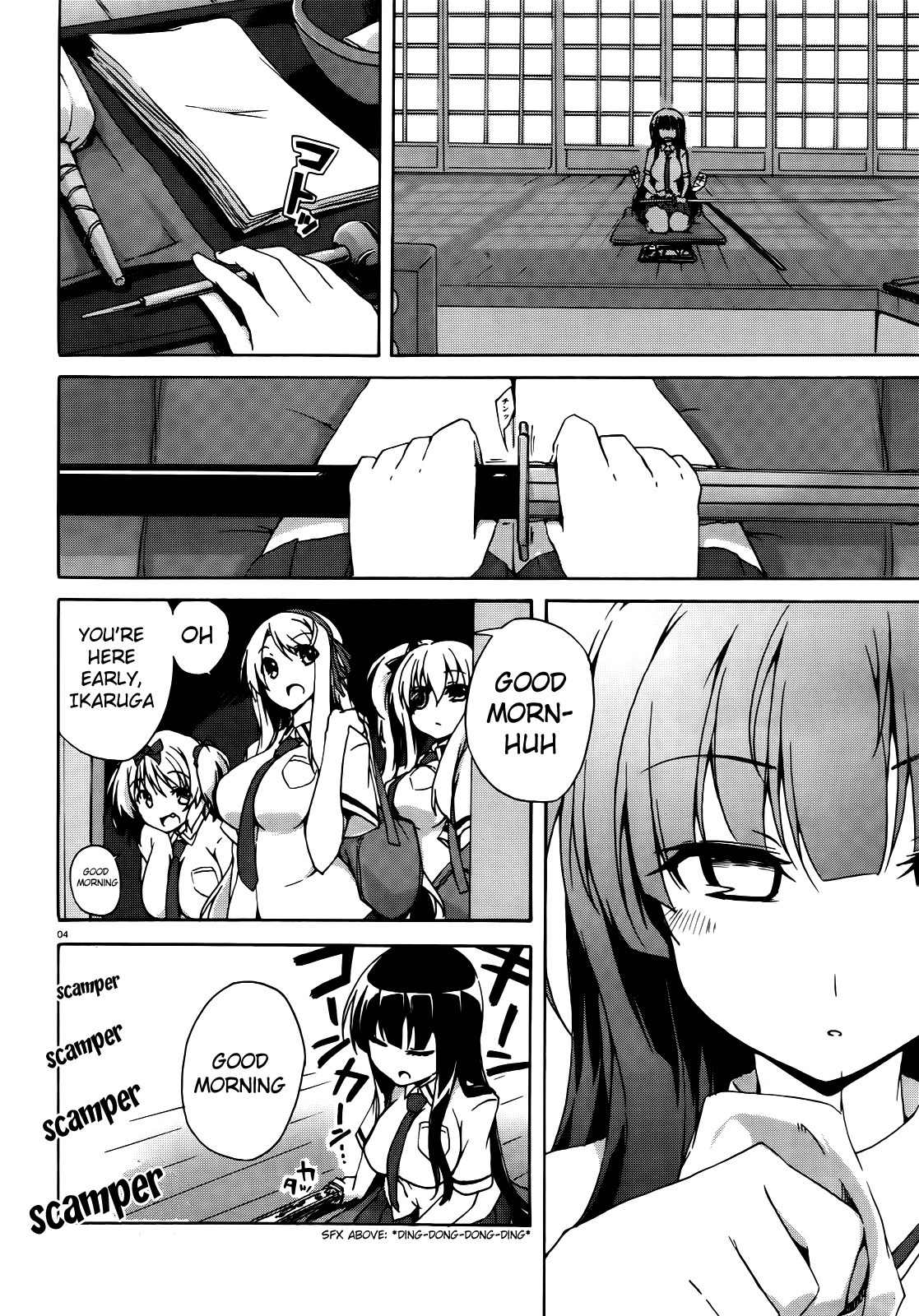 Senran Kagura – Shoujotachi no Shinei Chapter 4 - Page 4