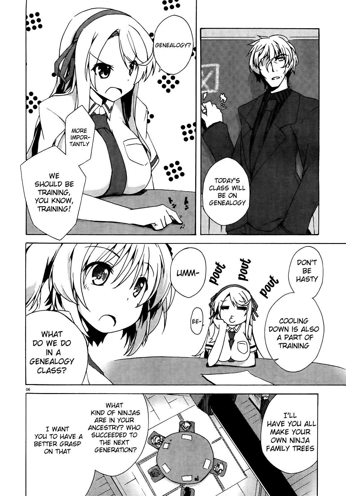 Senran Kagura – Shoujotachi no Shinei Chapter 4 - Page 6