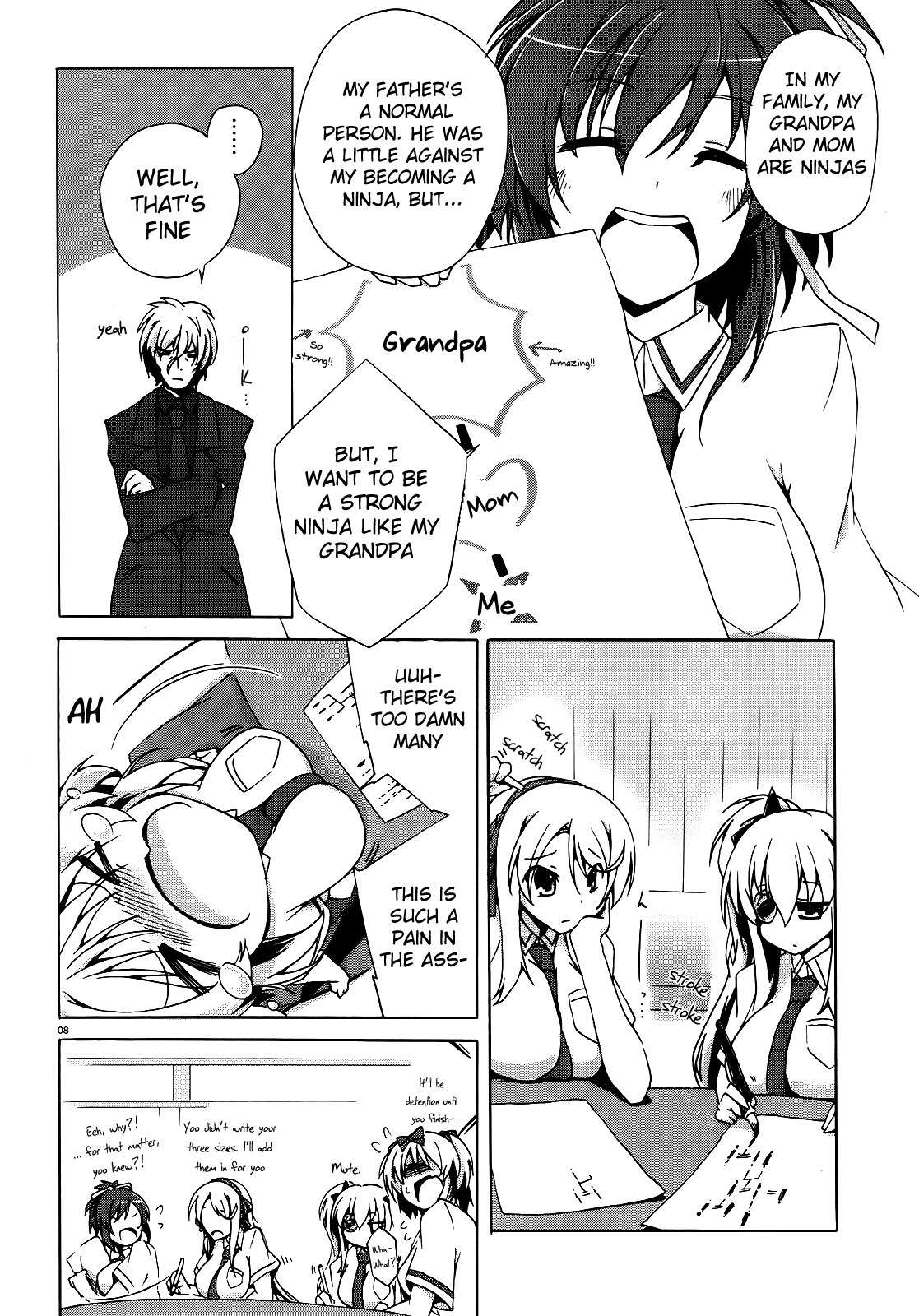 Senran Kagura – Shoujotachi no Shinei Chapter 4 - Page 8