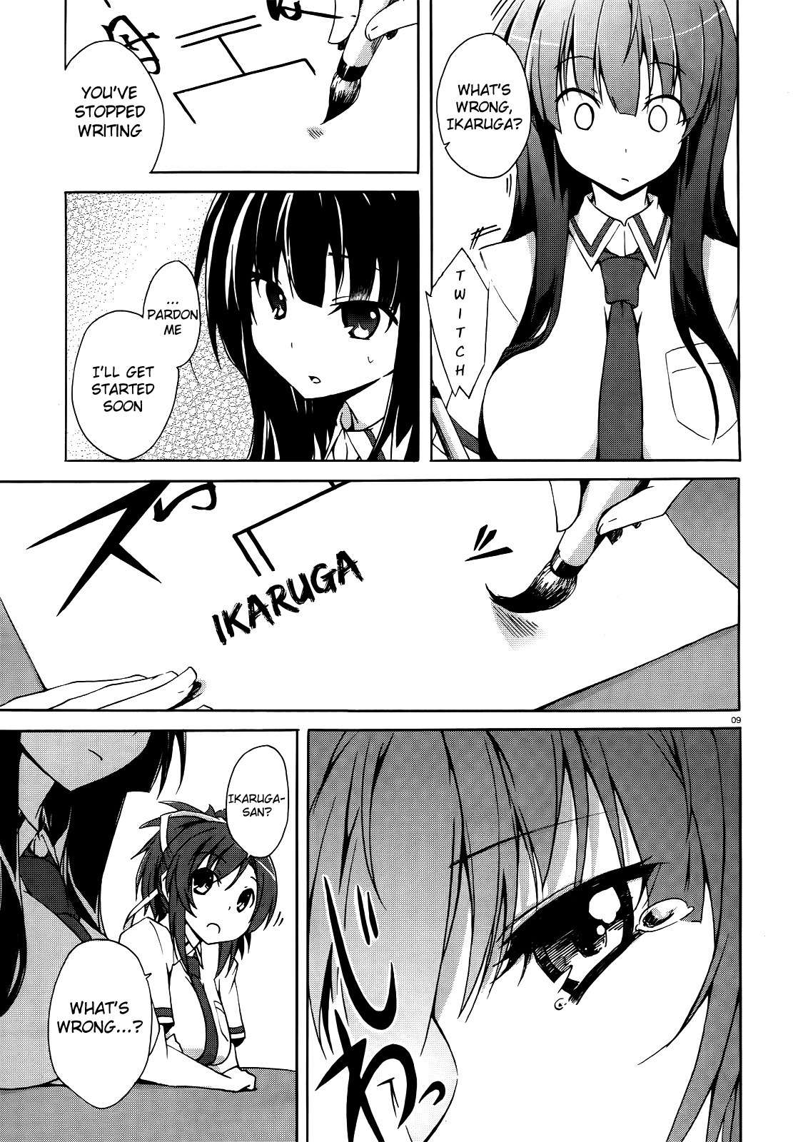 Senran Kagura – Shoujotachi no Shinei Chapter 4 - Page 9