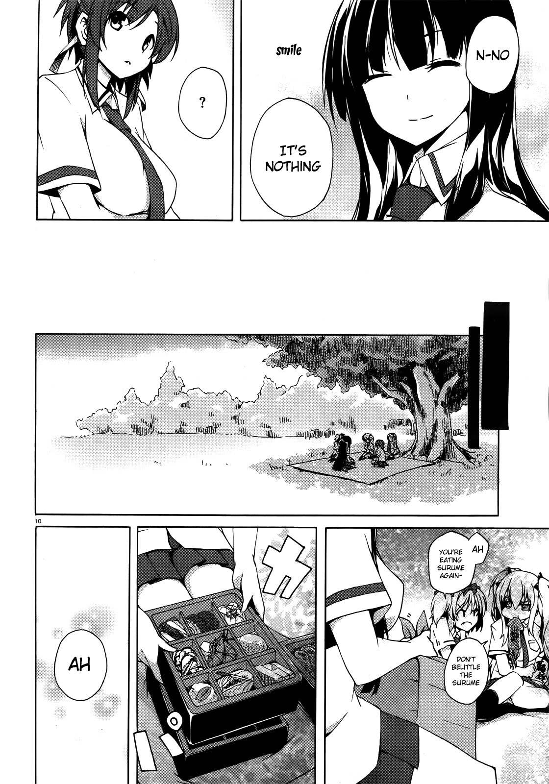 Senran Kagura – Shoujotachi no Shinei Chapter 4 - Page 10