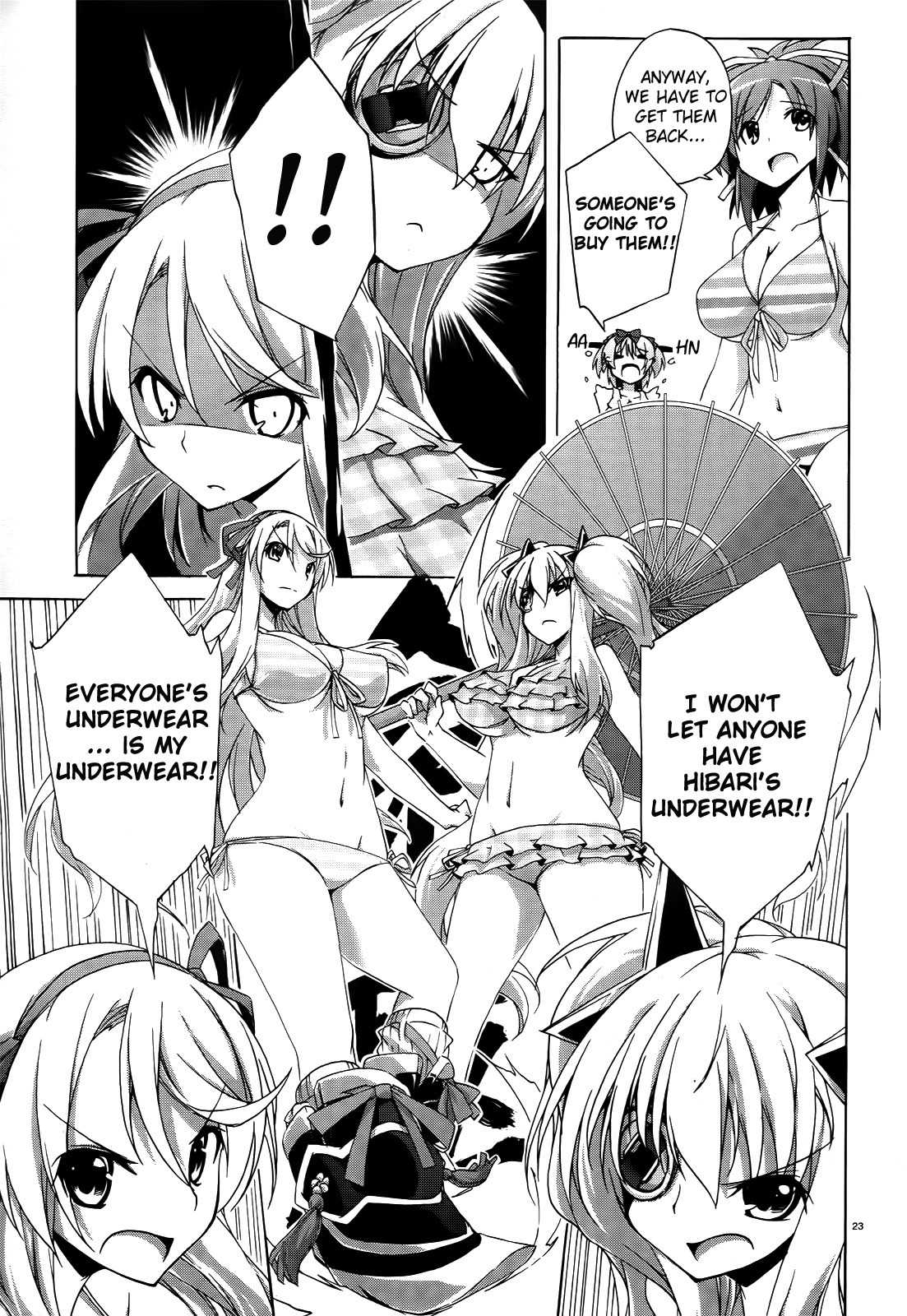 Senran Kagura – Shoujotachi no Shinei Chapter 5 - Page 22