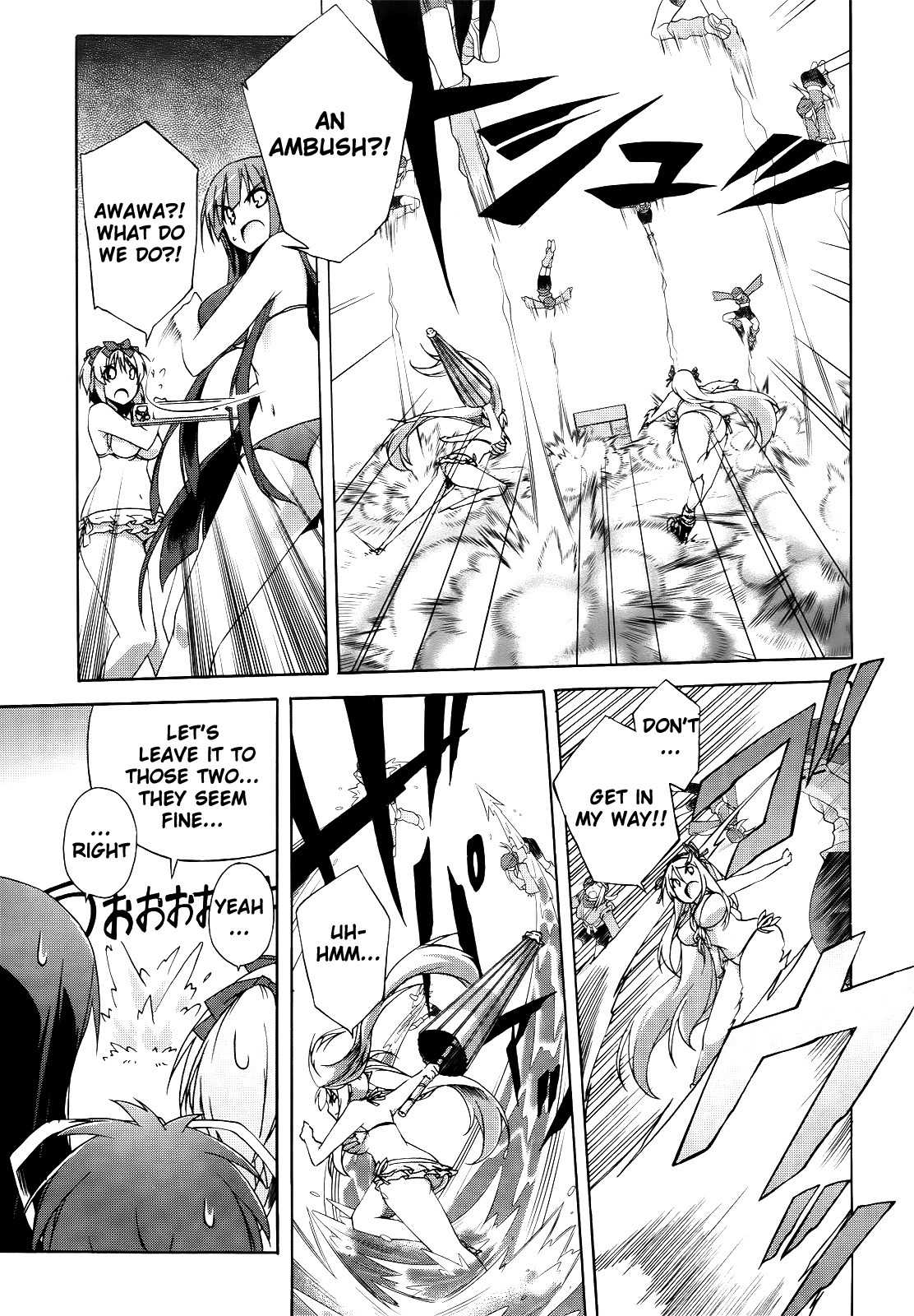 Senran Kagura – Shoujotachi no Shinei Chapter 5 - Page 24