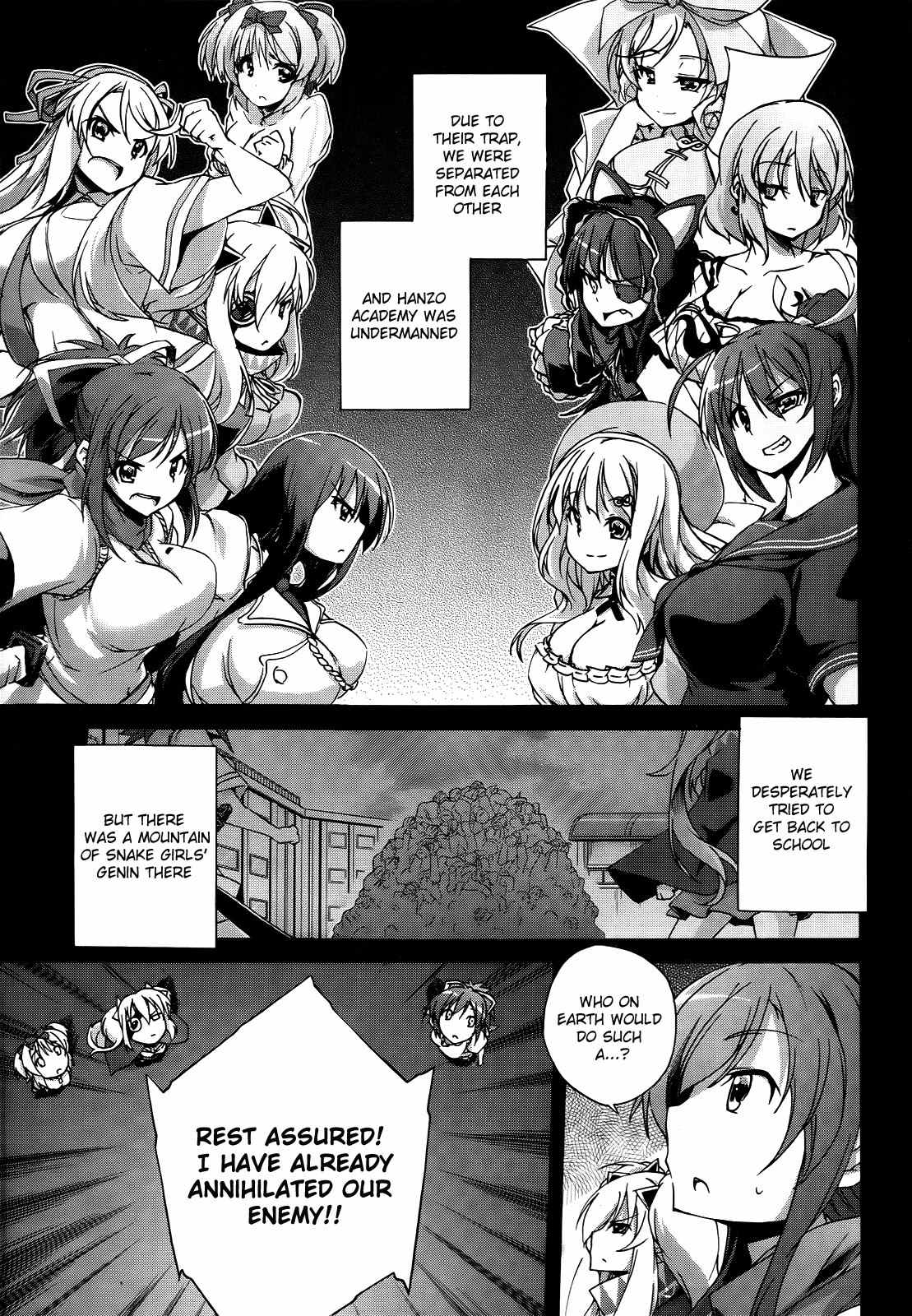 Senran Kagura – Shoujotachi no Shinei Chapter 5 - Page 8
