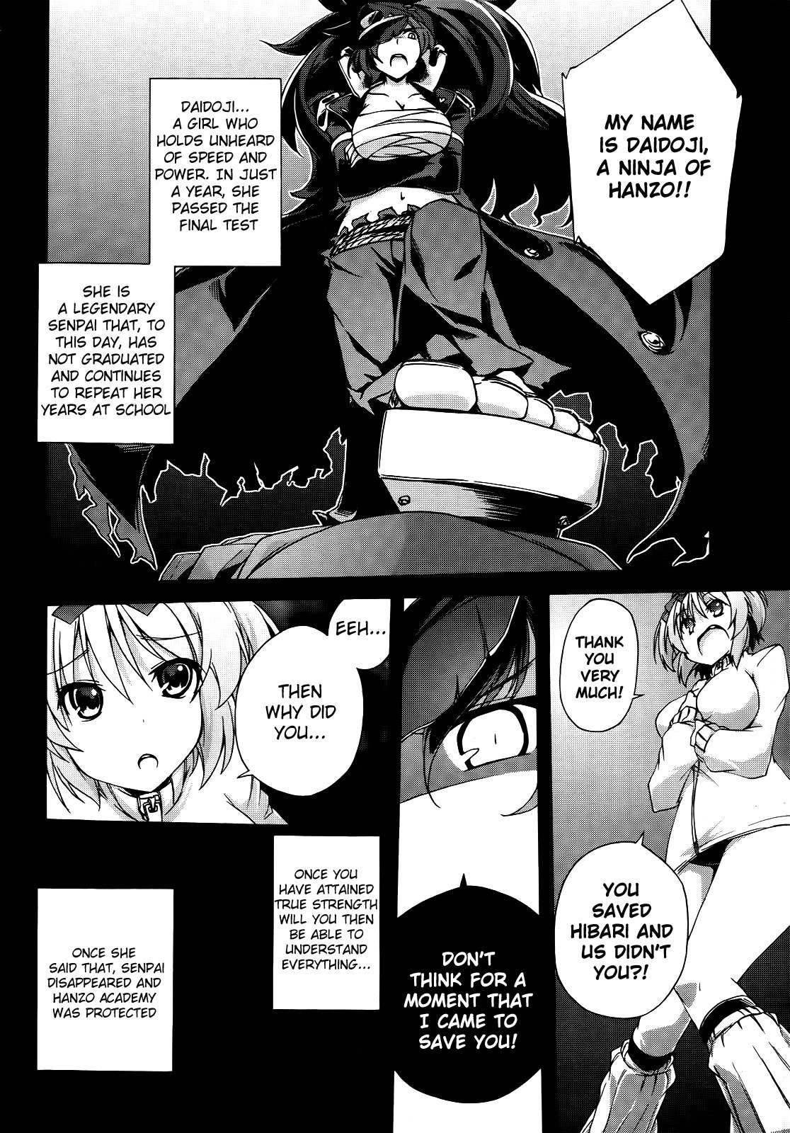 Senran Kagura – Shoujotachi no Shinei Chapter 5 - Page 9