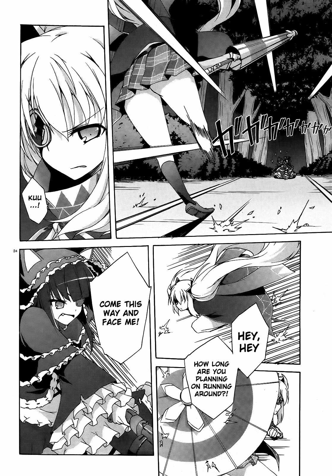 Senran Kagura – Shoujotachi no Shinei Chapter 6 - Page 24