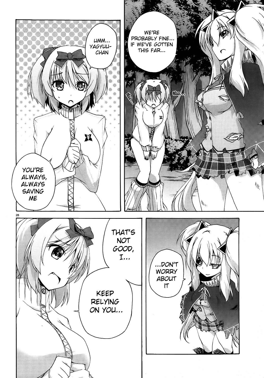 Senran Kagura – Shoujotachi no Shinei Chapter 6 - Page 28