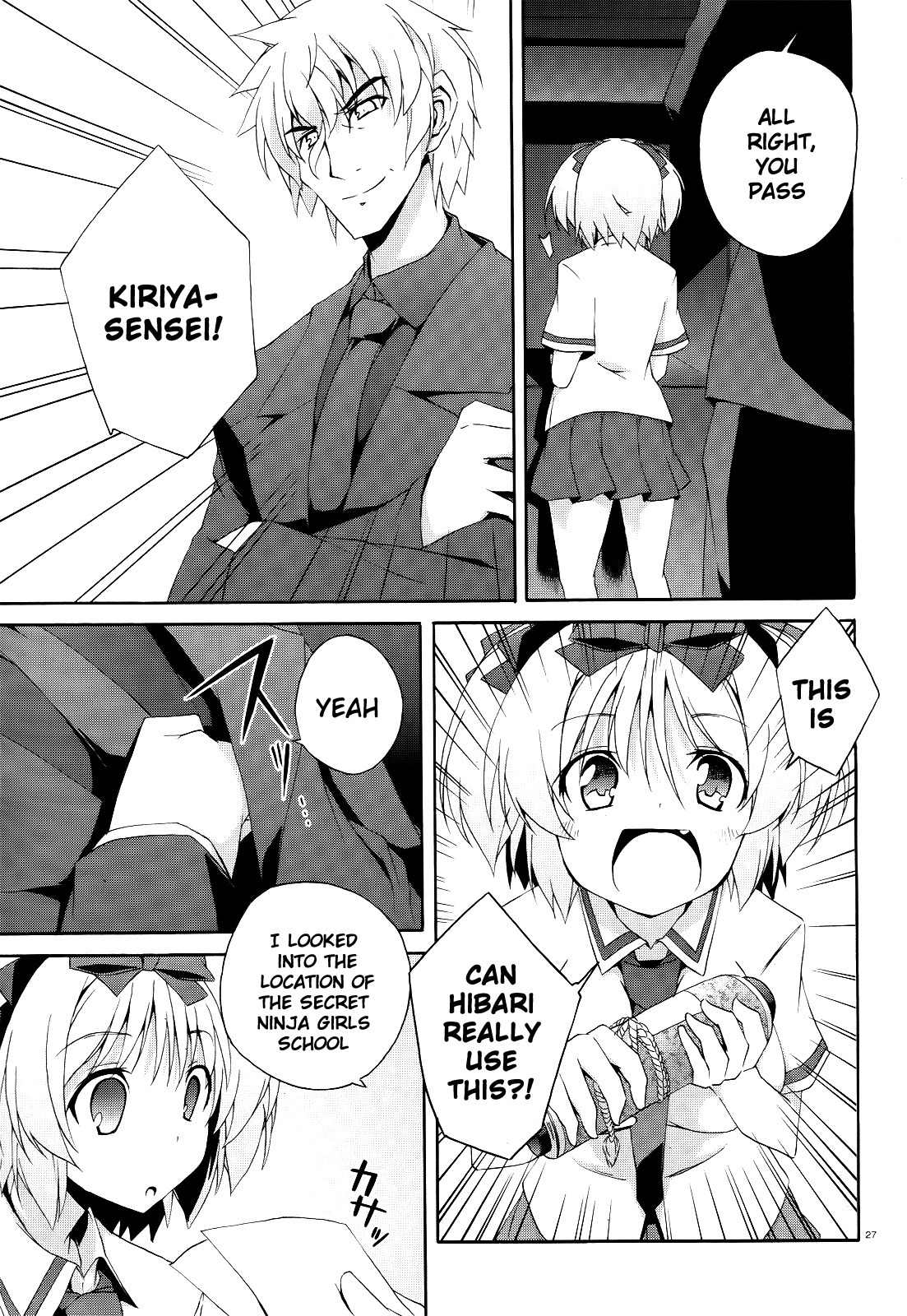 Senran Kagura – Shoujotachi no Shinei Chapter 7 - Page 26