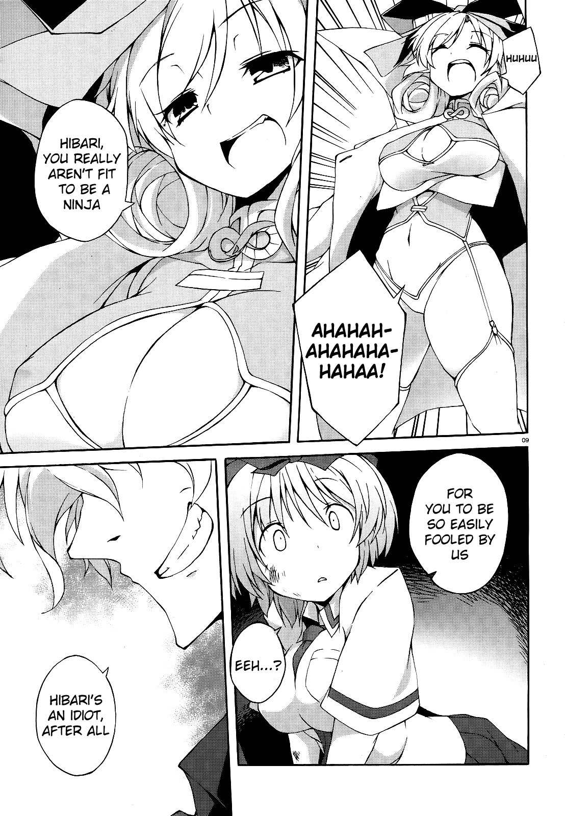 Senran Kagura – Shoujotachi no Shinei Chapter 8 - Page 8