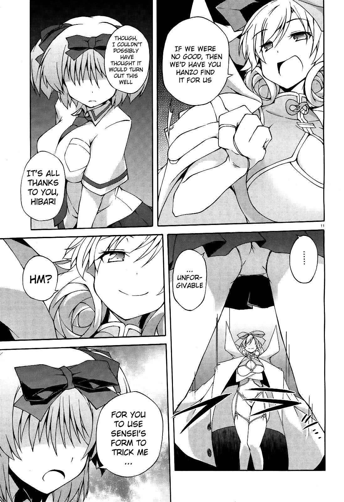 Senran Kagura – Shoujotachi no Shinei Chapter 8 - Page 10