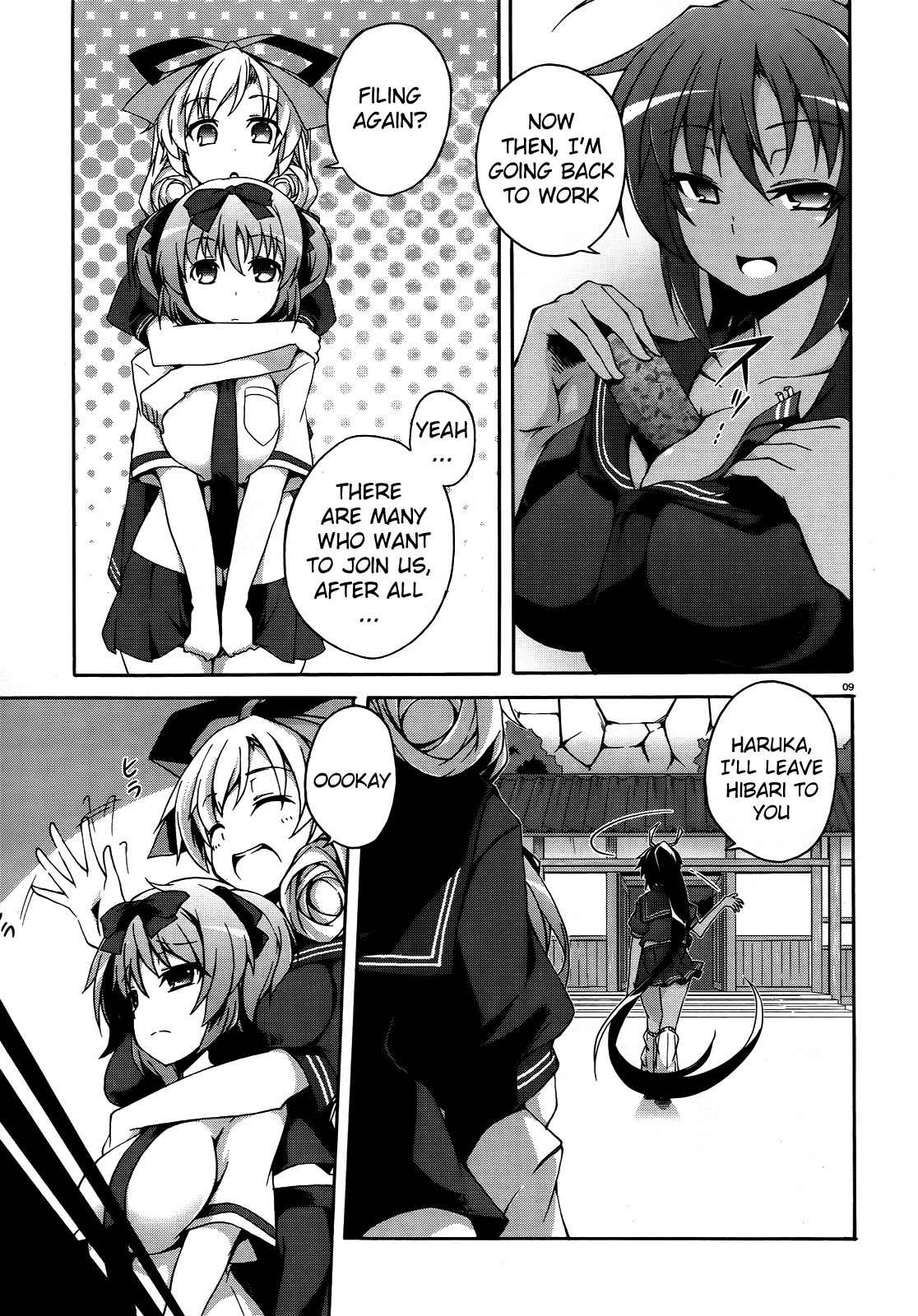 Senran Kagura – Shoujotachi no Shinei Chapter 9 - Page 9