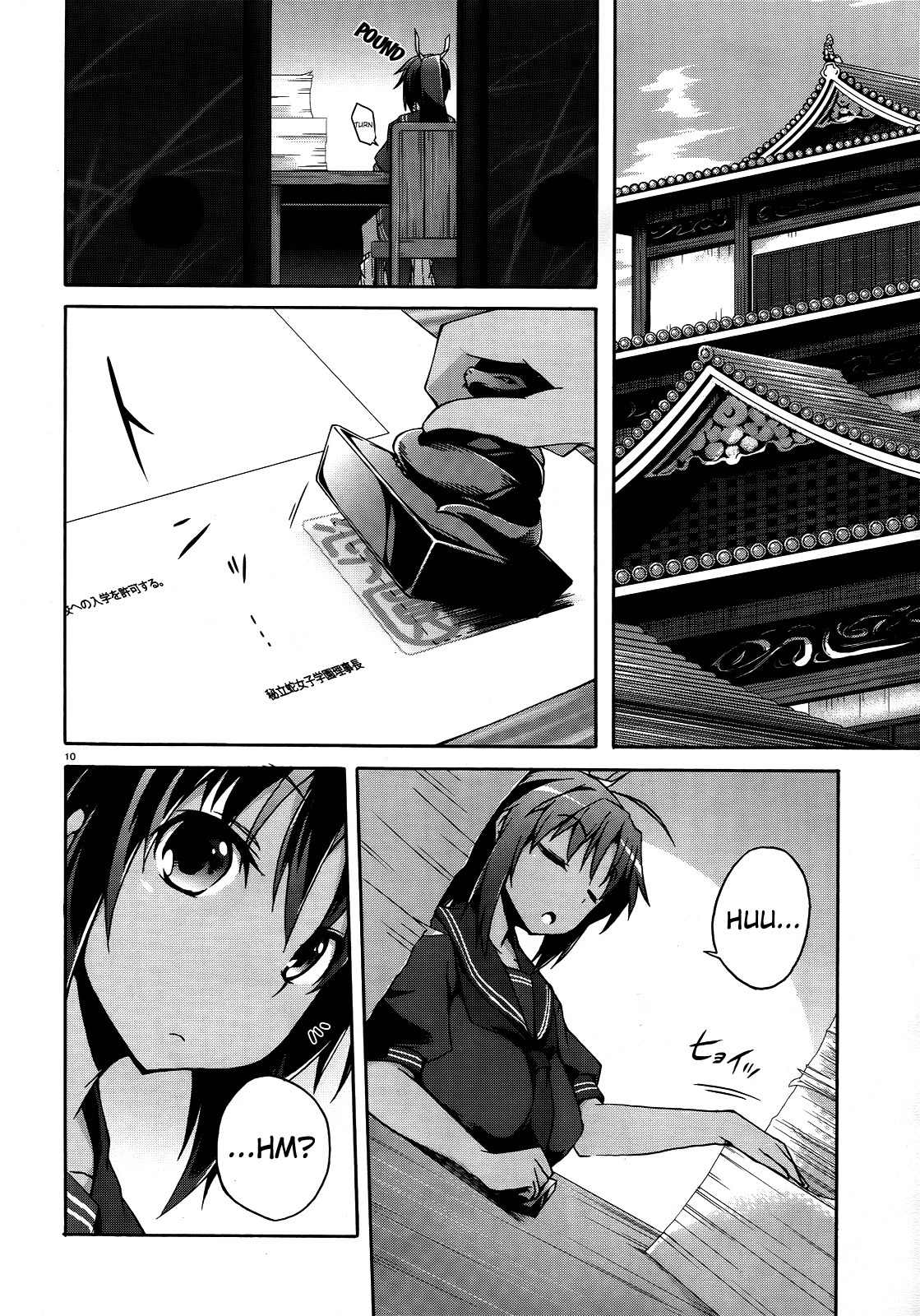 Senran Kagura – Shoujotachi no Shinei Chapter 9 - Page 10