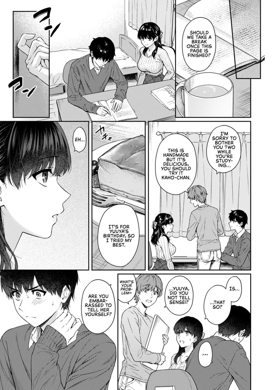 Sensei to Boku Chapter 11.1 - Page 4