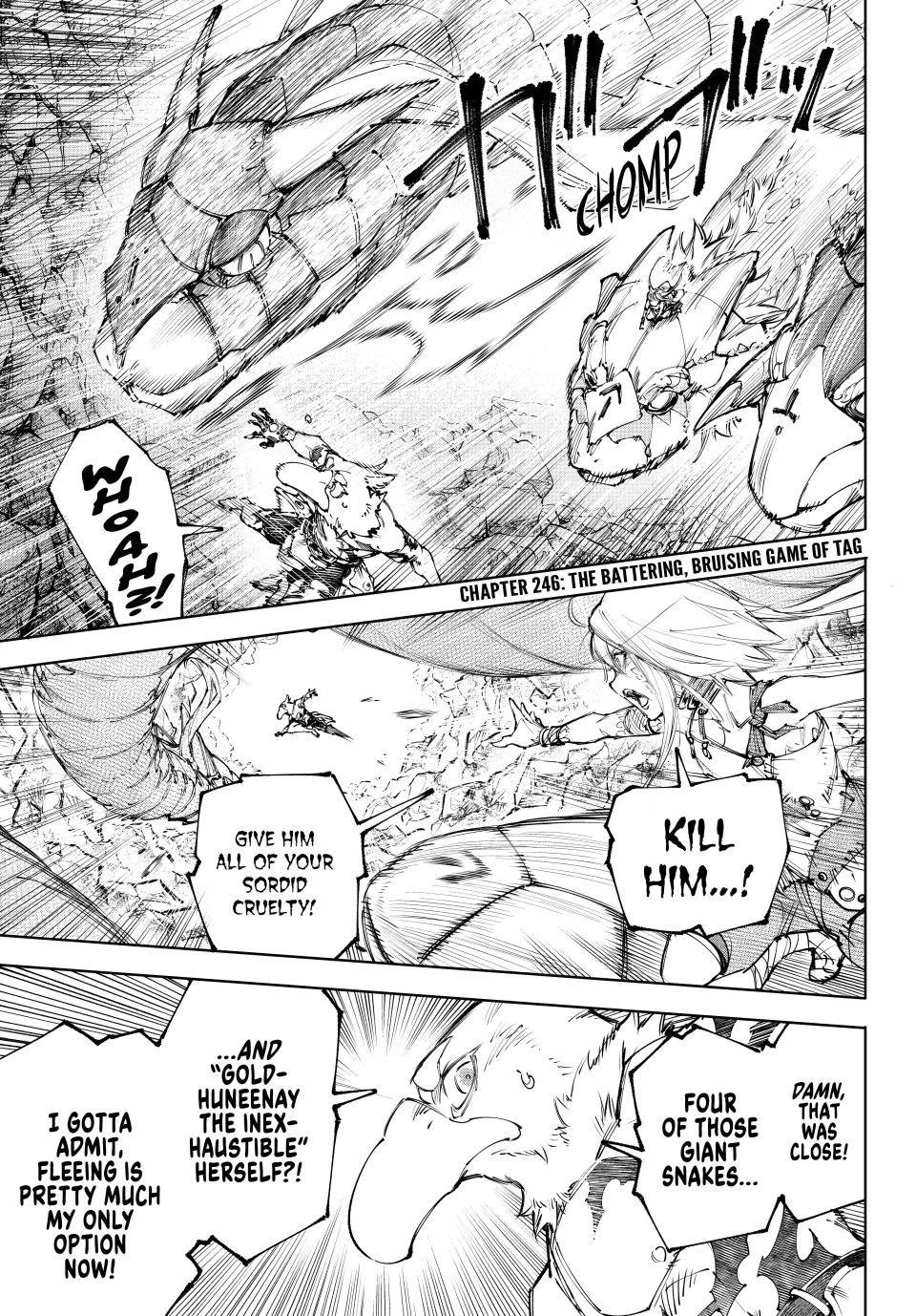 Shangri-La Frontier ~ Kusoge Hunter, Kamige ni Idoman to su~ Chapter 246 - Page 1