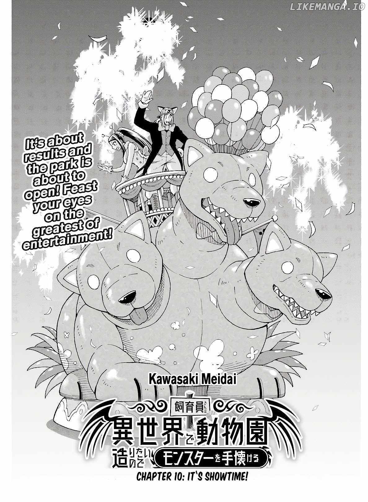 Shiikuin-san wa Isekai de Doubutsuen Tsukuritainode Monsutaa wo Tenazukeru Chapter 10 - Page 1