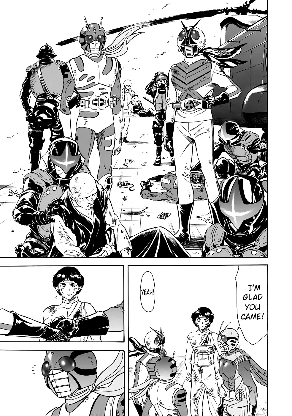 Shin Kamen Rider Spirits Chapter 17 - Page 44