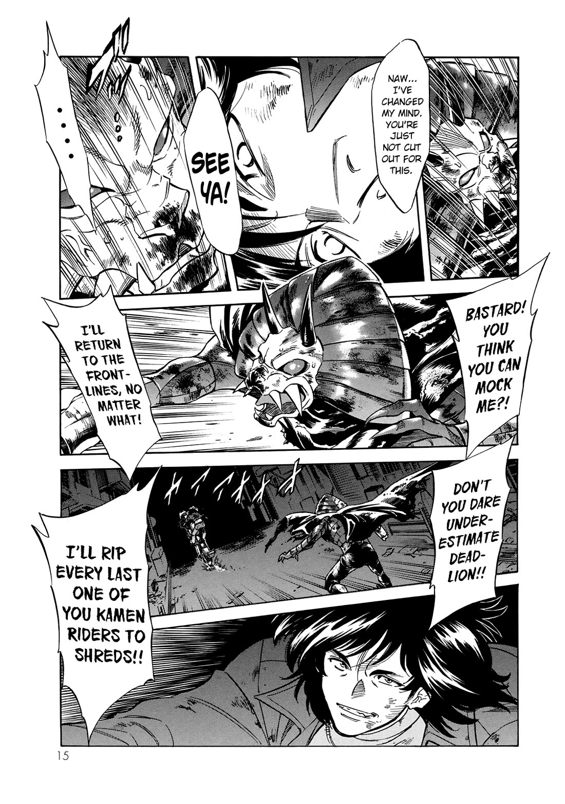 Shin Kamen Rider Spirits Chapter 24 - Page 12