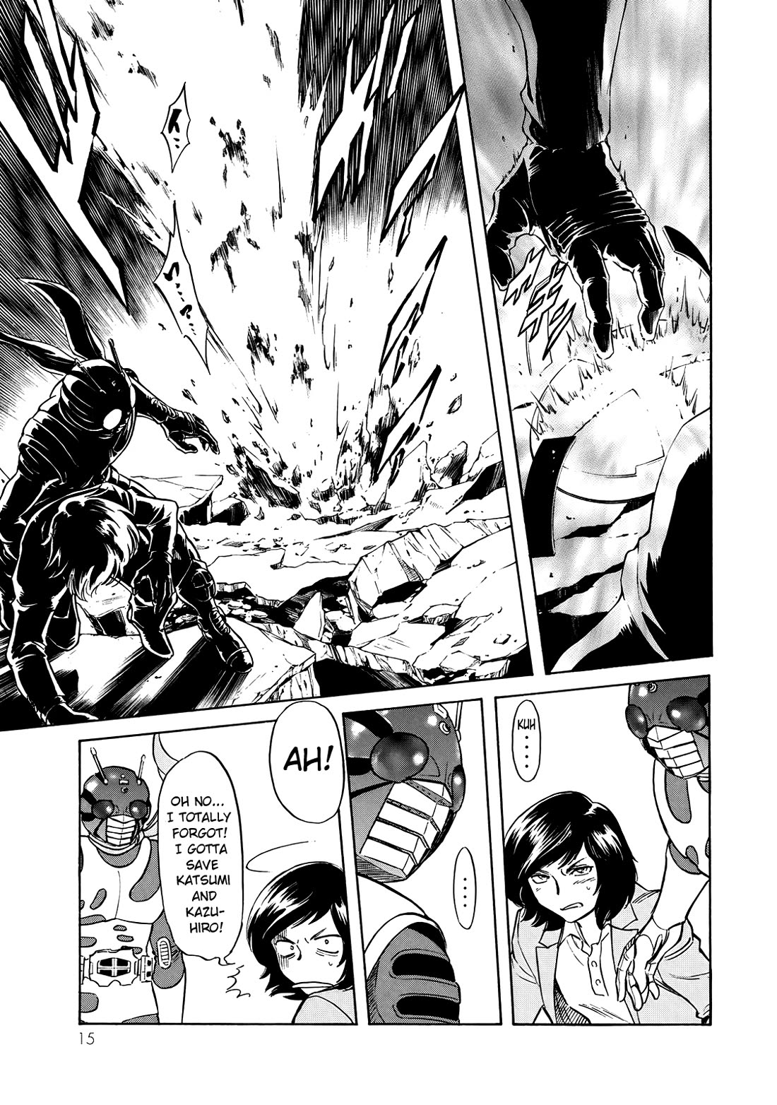 Shin Kamen Rider Spirits Chapter 28 - Page 12