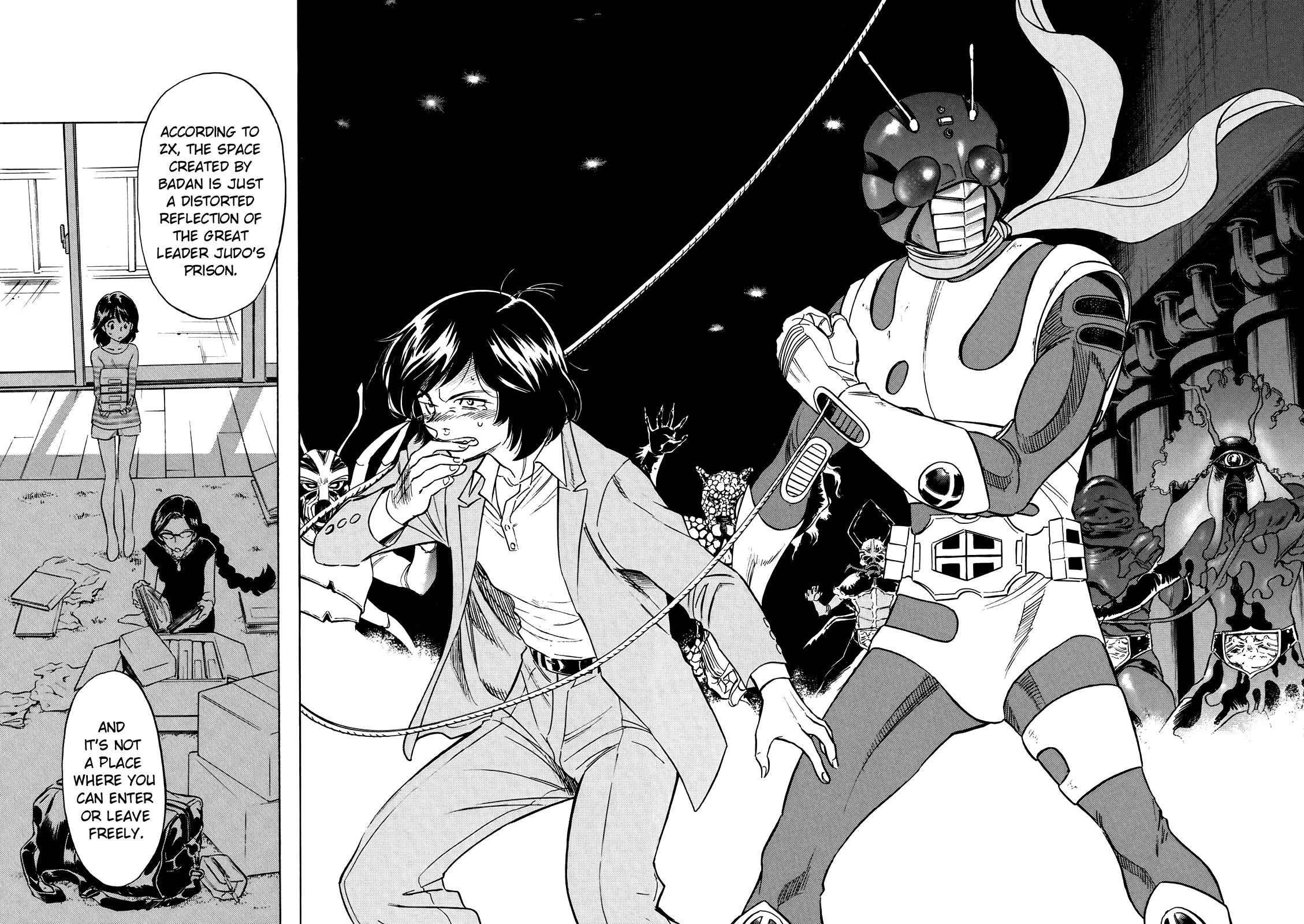 Shin Kamen Rider Spirits Chapter 30 - Page 35