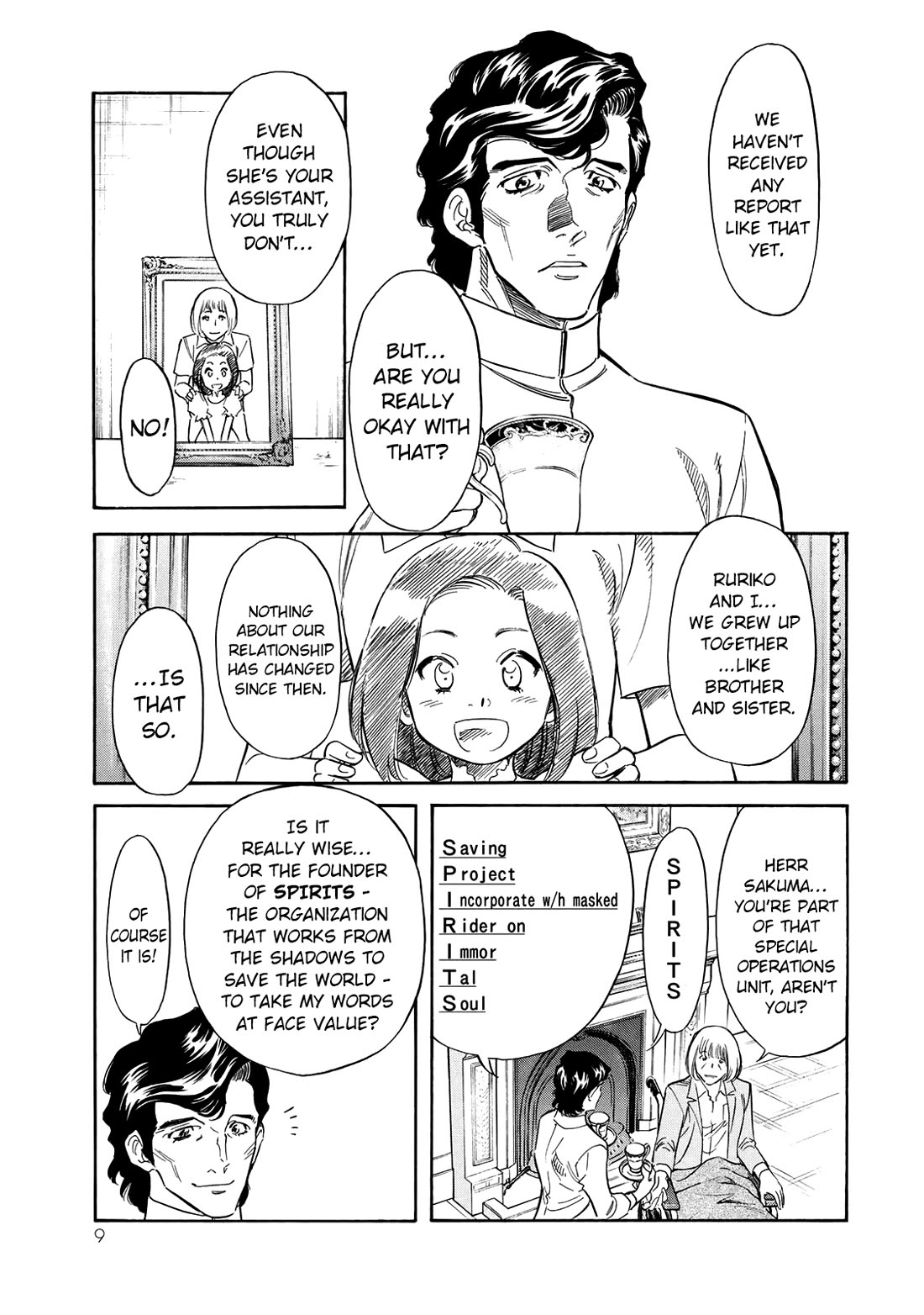 Shin Kamen Rider Spirits Chapter 33 - Page 6