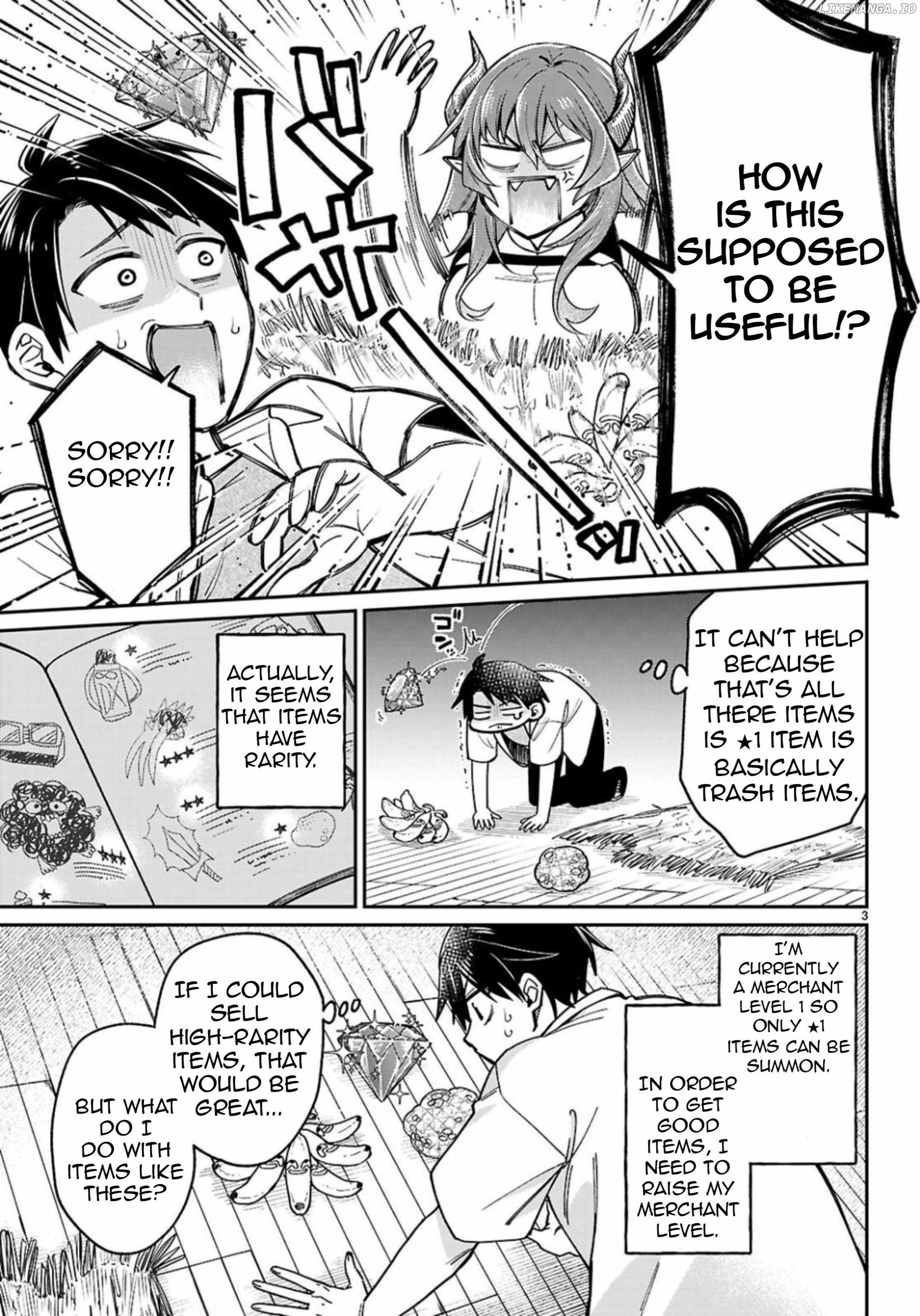 Shounin Skill de Maoujou no Kouryaku wo Mezasu ~Isekai Tenishita no de Saikyou Item to Tookujutsu de Ikinuku to ni shita~ Chapter 3 - Page 4