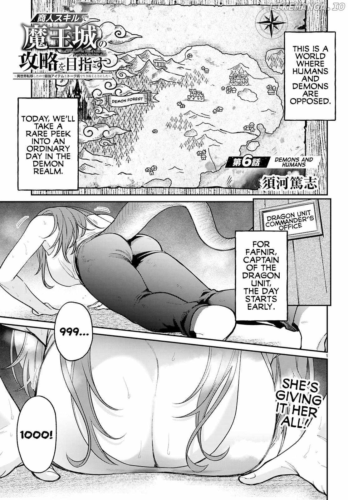 Shounin Skill de Maoujou no Kouryaku wo Mezasu ~Isekai Tenishita no de Saikyou Item to Tookujutsu de Ikinuku to ni shita~ Chapter 6 - Page 1