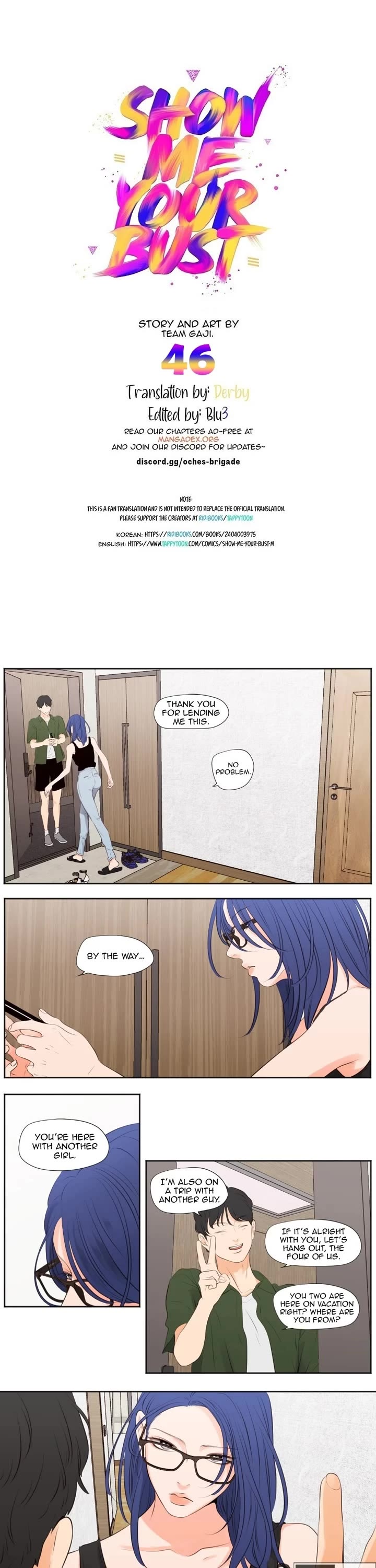 Show Me Your Bust Chapter 46 - Page 1