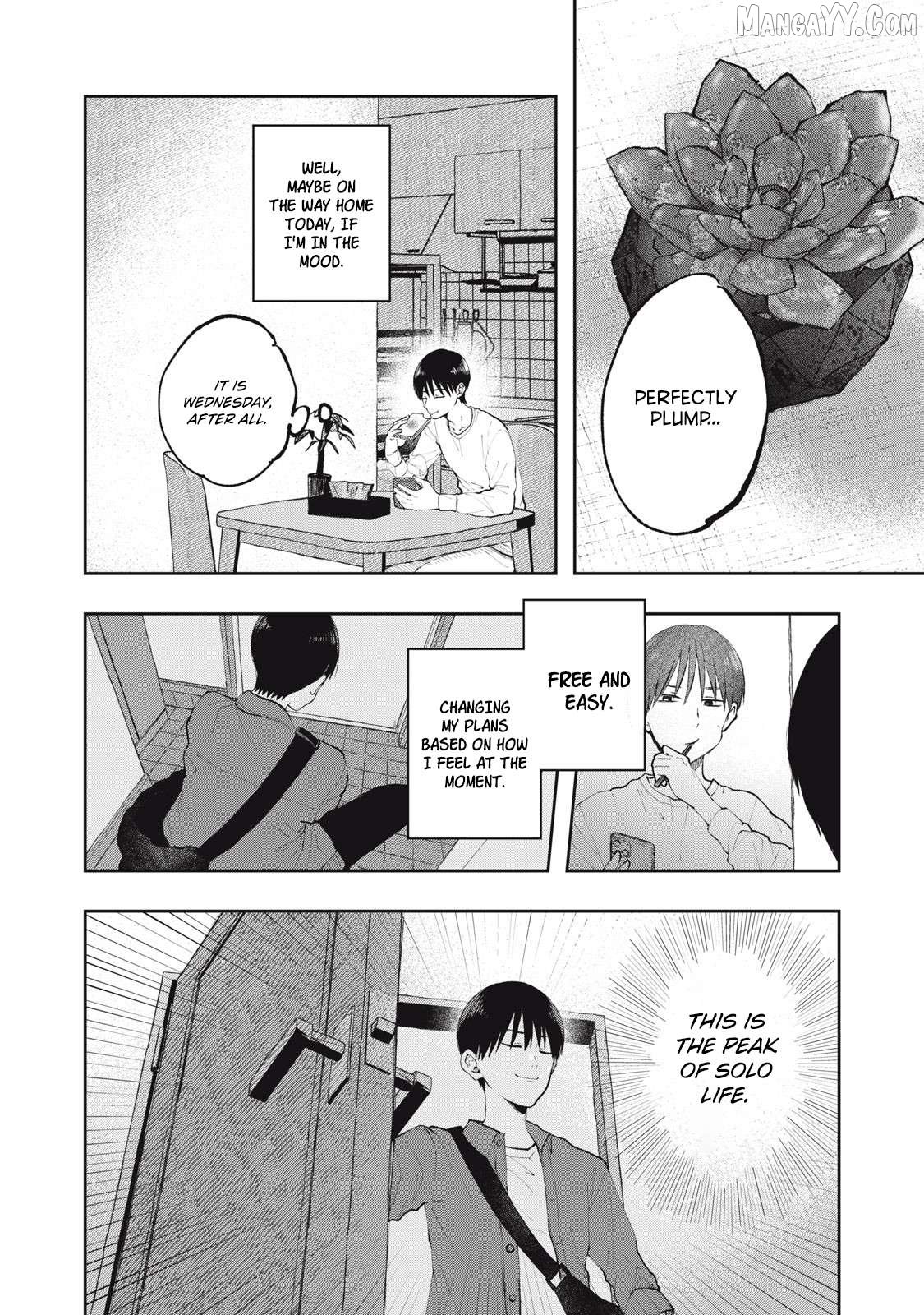 Solo-fessional: Solo Katsu Danshi to Bocchi Joshi no Koubousen Chapter 2 - Page 2