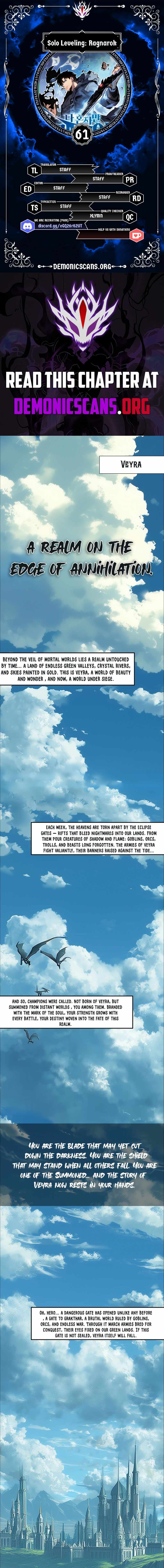 Solo Leveling: Ragnarok Chapter 61 - Page 1