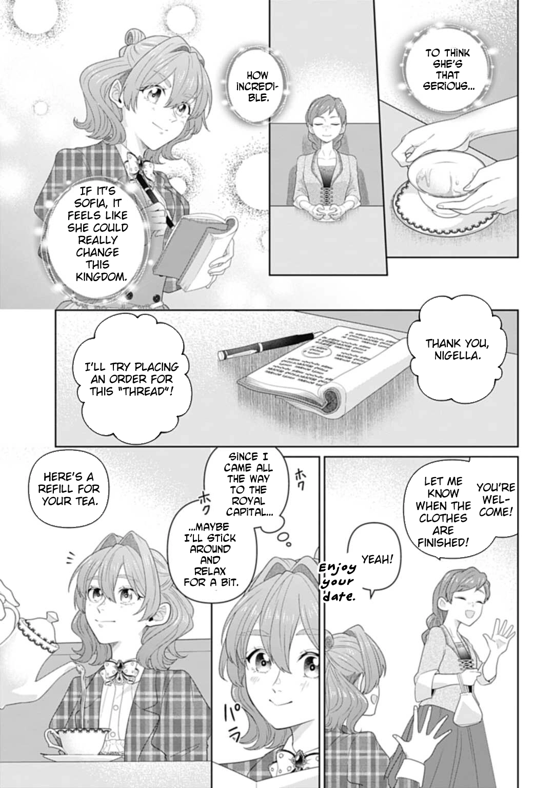 Sophia the Tailor: A Poor Noble Lady Enriching Lives with Modern Clothing Chapter 7 - Page 9