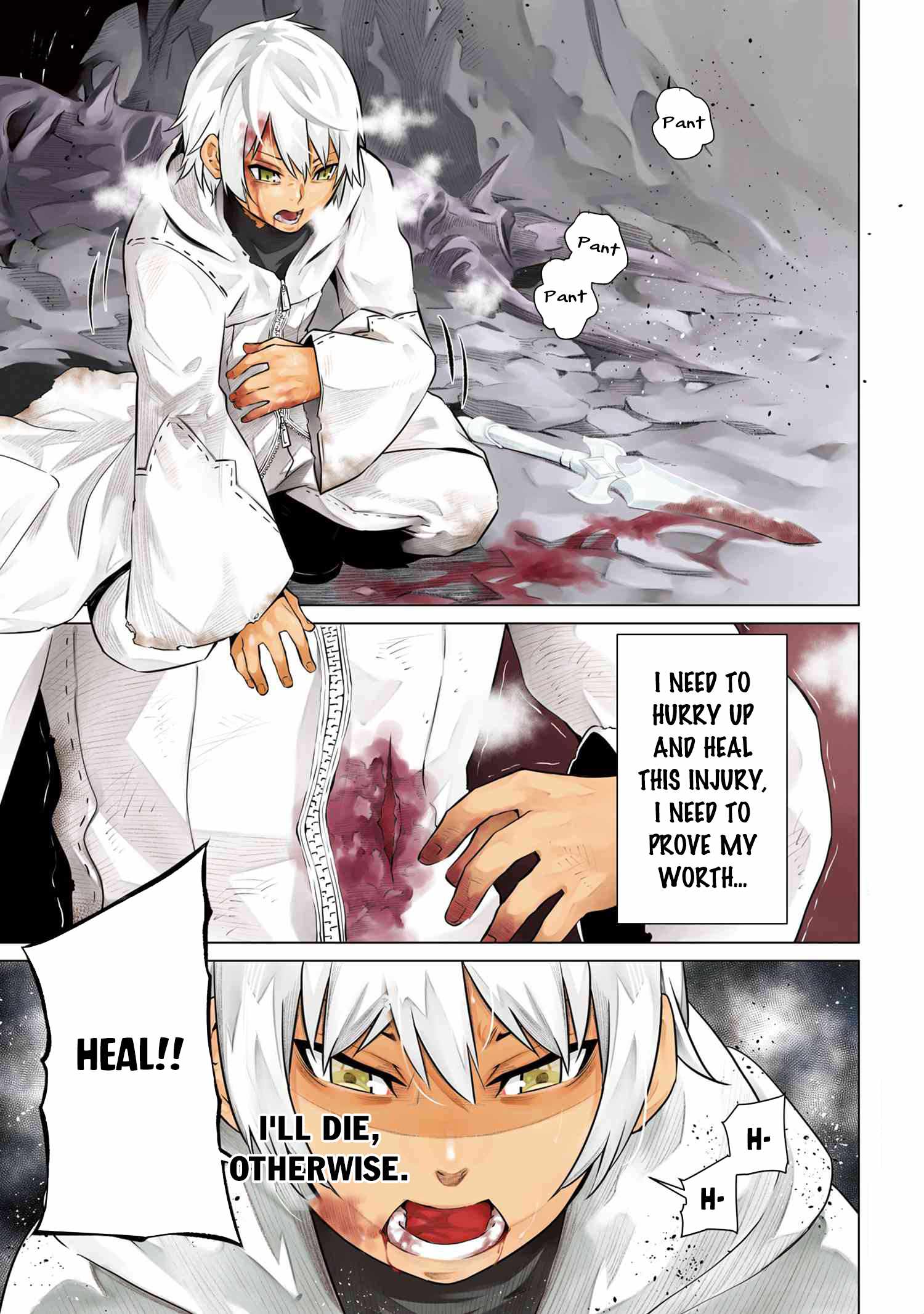 SSS-Rank Dungeon de Knife Ippon Tewatasare Tsuihou Sareta Shiro Madoushi: Yggdrasil no Noroi ni Yori Jakuten de Aru Maryoku Fusoku o Kokufukushi Sekai Saikyou e to Itaru Chapter 1 - Page 2