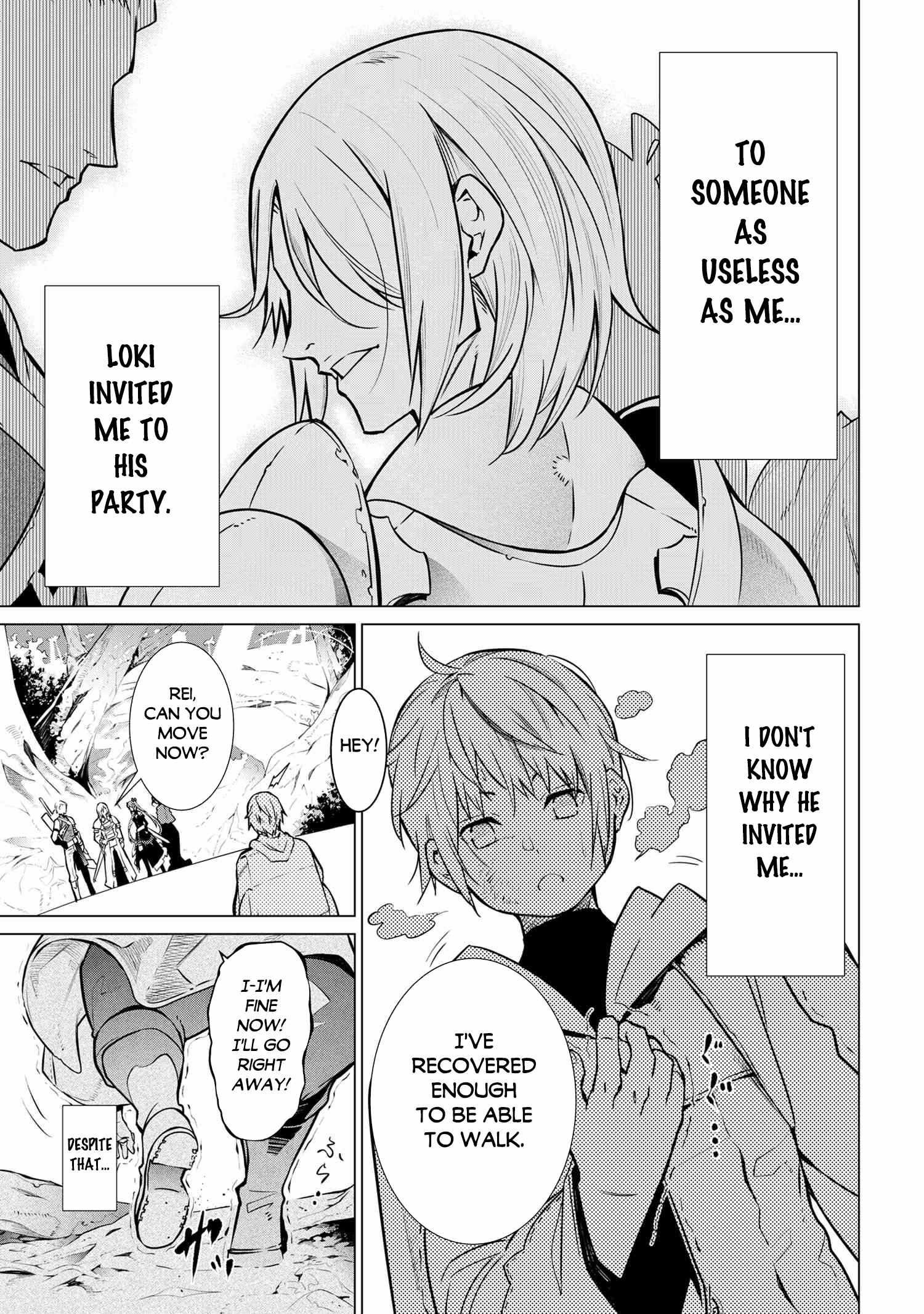 SSS-Rank Dungeon de Knife Ippon Tewatasare Tsuihou Sareta Shiro Madoushi: Yggdrasil no Noroi ni Yori Jakuten de Aru Maryoku Fusoku o Kokufukushi Sekai Saikyou e to Itaru Chapter 1 - Page 14