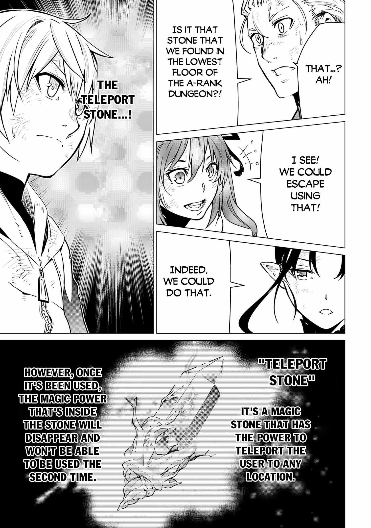 SSS-Rank Dungeon de Knife Ippon Tewatasare Tsuihou Sareta Shiro Madoushi: Yggdrasil no Noroi ni Yori Jakuten de Aru Maryoku Fusoku o Kokufukushi Sekai Saikyou e to Itaru Chapter 1 - Page 22