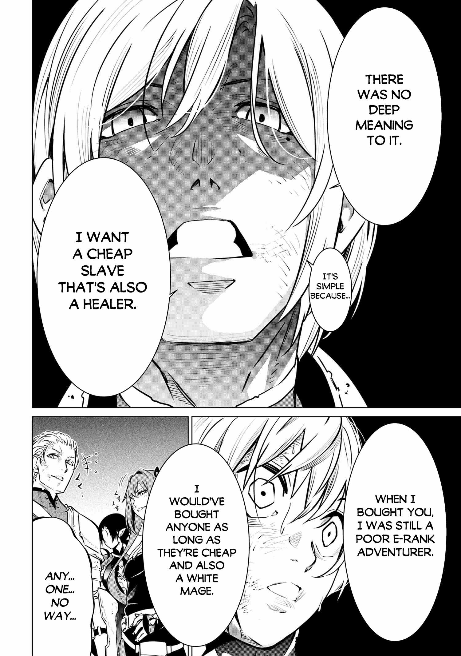 SSS-Rank Dungeon de Knife Ippon Tewatasare Tsuihou Sareta Shiro Madoushi: Yggdrasil no Noroi ni Yori Jakuten de Aru Maryoku Fusoku o Kokufukushi Sekai Saikyou e to Itaru Chapter 1 - Page 35