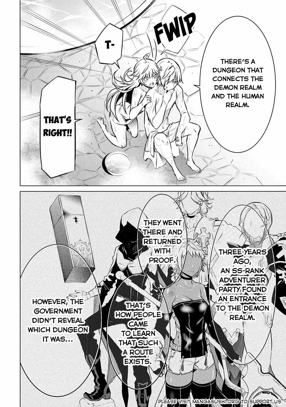 SSS-Rank Dungeon de Knife Ippon Tewatasare Tsuihou Sareta Shiro Madoushi: Yggdrasil no Noroi ni Yori Jakuten de Aru Maryoku Fusoku o Kokufukushi Sekai Saikyou e to Itaru Chapter 10.1 - Page 11