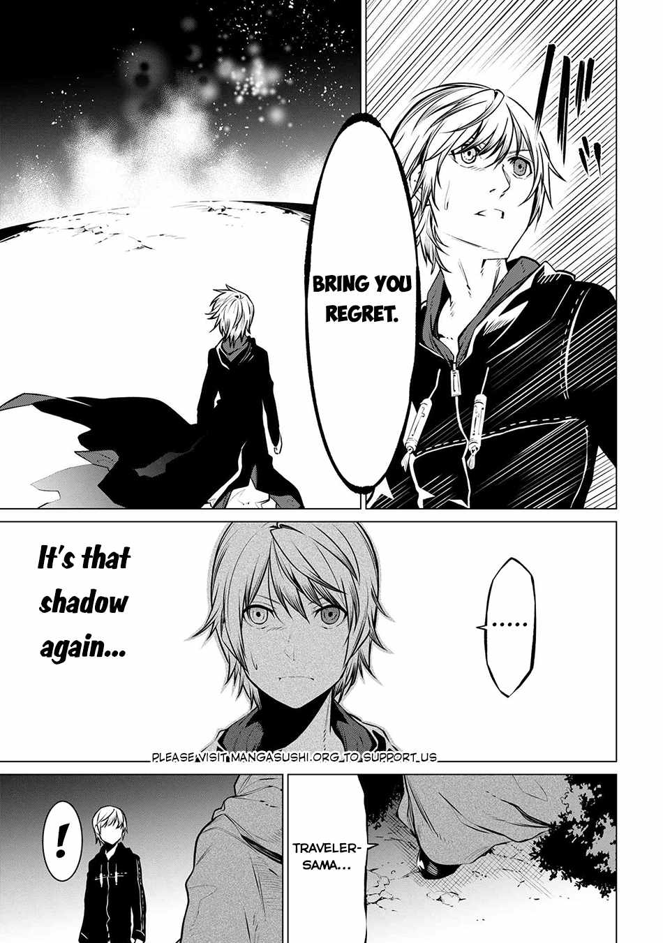 SSS-Rank Dungeon de Knife Ippon Tewatasare Tsuihou Sareta Shiro Madoushi: Yggdrasil no Noroi ni Yori Jakuten de Aru Maryoku Fusoku o Kokufukushi Sekai Saikyou e to Itaru Chapter 11.1 - Page 16