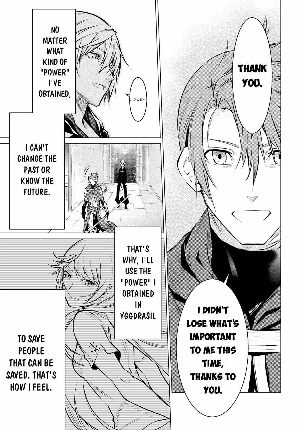 SSS-Rank Dungeon de Knife Ippon Tewatasare Tsuihou Sareta Shiro Madoushi: Yggdrasil no Noroi ni Yori Jakuten de Aru Maryoku Fusoku o Kokufukushi Sekai Saikyou e to Itaru Chapter 13.1 - Page 10