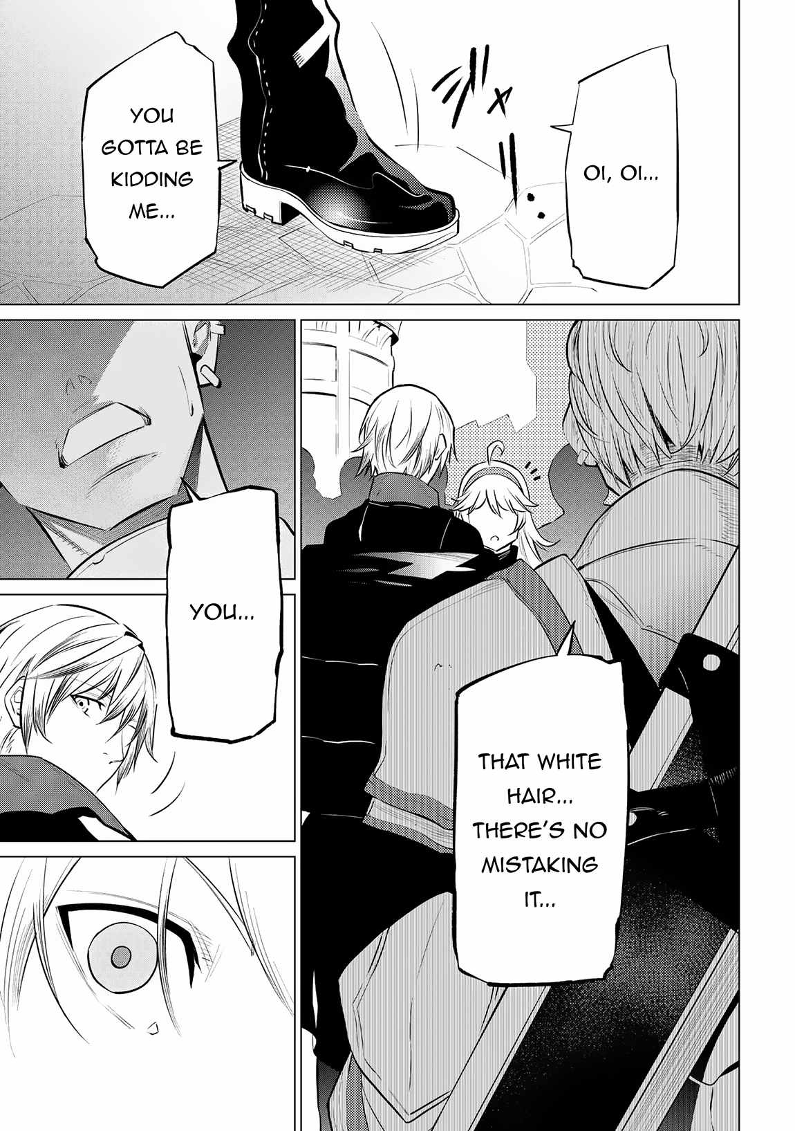 SSS-Rank Dungeon de Knife Ippon Tewatasare Tsuihou Sareta Shiro Madoushi: Yggdrasil no Noroi ni Yori Jakuten de Aru Maryoku Fusoku o Kokufukushi Sekai Saikyou e to Itaru Chapter 14.3 - Page 13