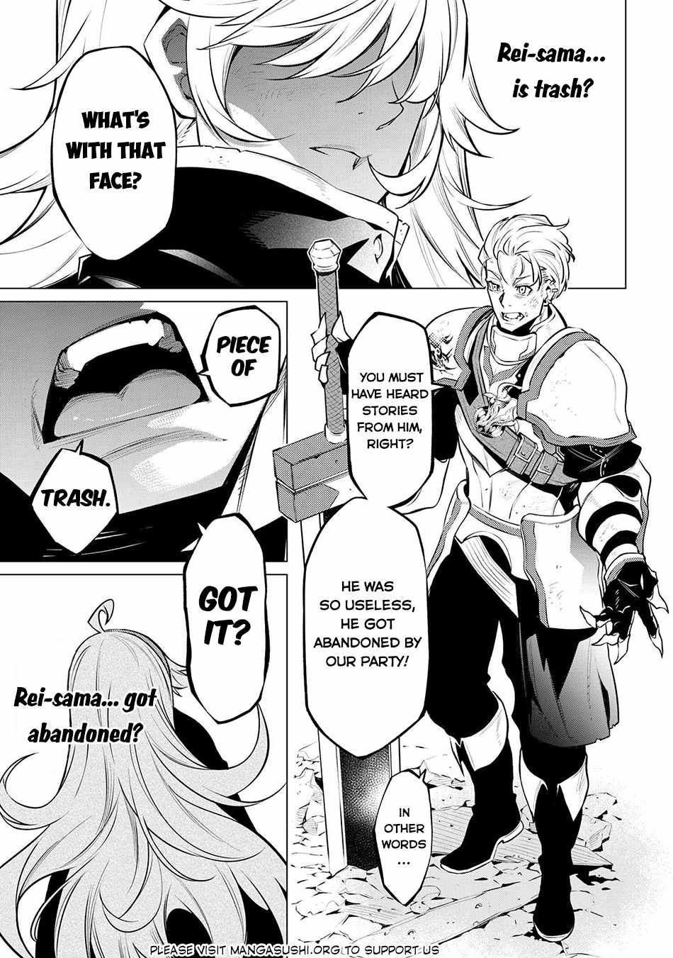 SSS-Rank Dungeon de Knife Ippon Tewatasare Tsuihou Sareta Shiro Madoushi: Yggdrasil no Noroi ni Yori Jakuten de Aru Maryoku Fusoku o Kokufukushi Sekai Saikyou e to Itaru Chapter 16.1 - Page 6