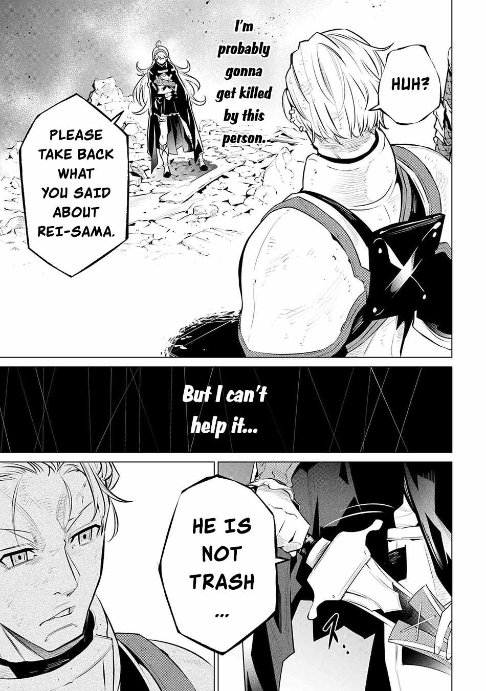 SSS-Rank Dungeon de Knife Ippon Tewatasare Tsuihou Sareta Shiro Madoushi: Yggdrasil no Noroi ni Yori Jakuten de Aru Maryoku Fusoku o Kokufukushi Sekai Saikyou e to Itaru Chapter 16.1 - Page 8