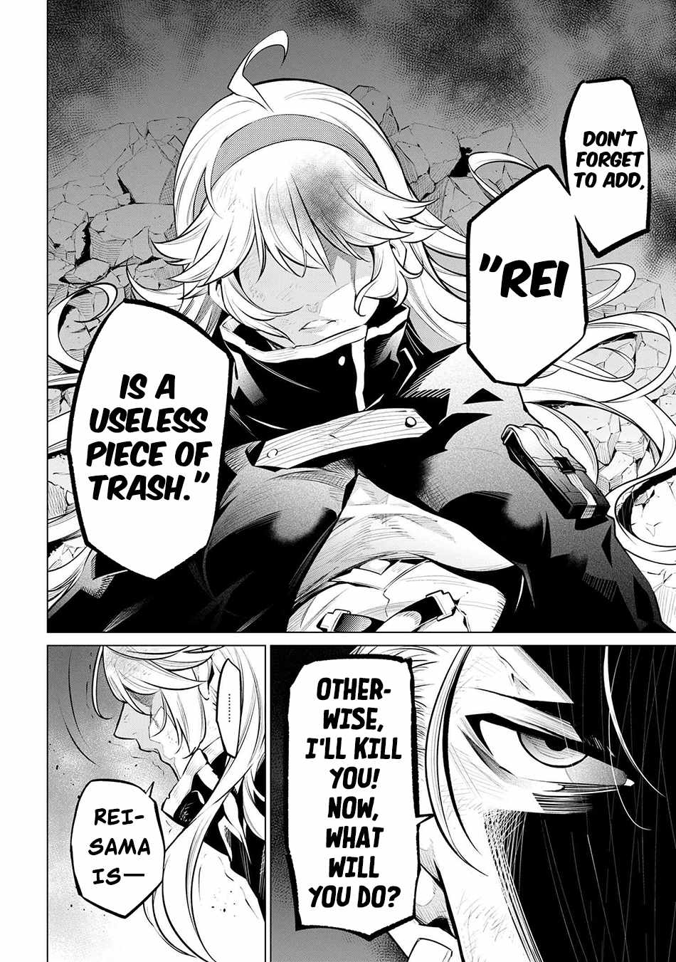 SSS-Rank Dungeon de Knife Ippon Tewatasare Tsuihou Sareta Shiro Madoushi: Yggdrasil no Noroi ni Yori Jakuten de Aru Maryoku Fusoku o Kokufukushi Sekai Saikyou e to Itaru Chapter 16.2 - Page 4