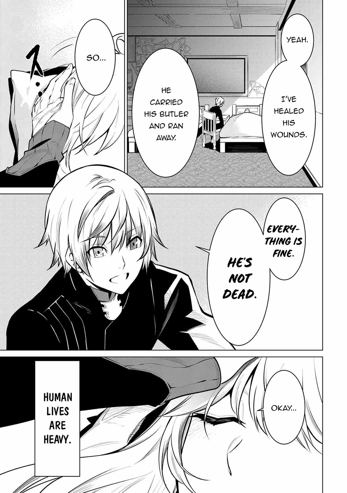 SSS-Rank Dungeon de Knife Ippon Tewatasare Tsuihou Sareta Shiro Madoushi: Yggdrasil no Noroi ni Yori Jakuten de Aru Maryoku Fusoku o Kokufukushi Sekai Saikyou e to Itaru Chapter 17.1 - Page 8