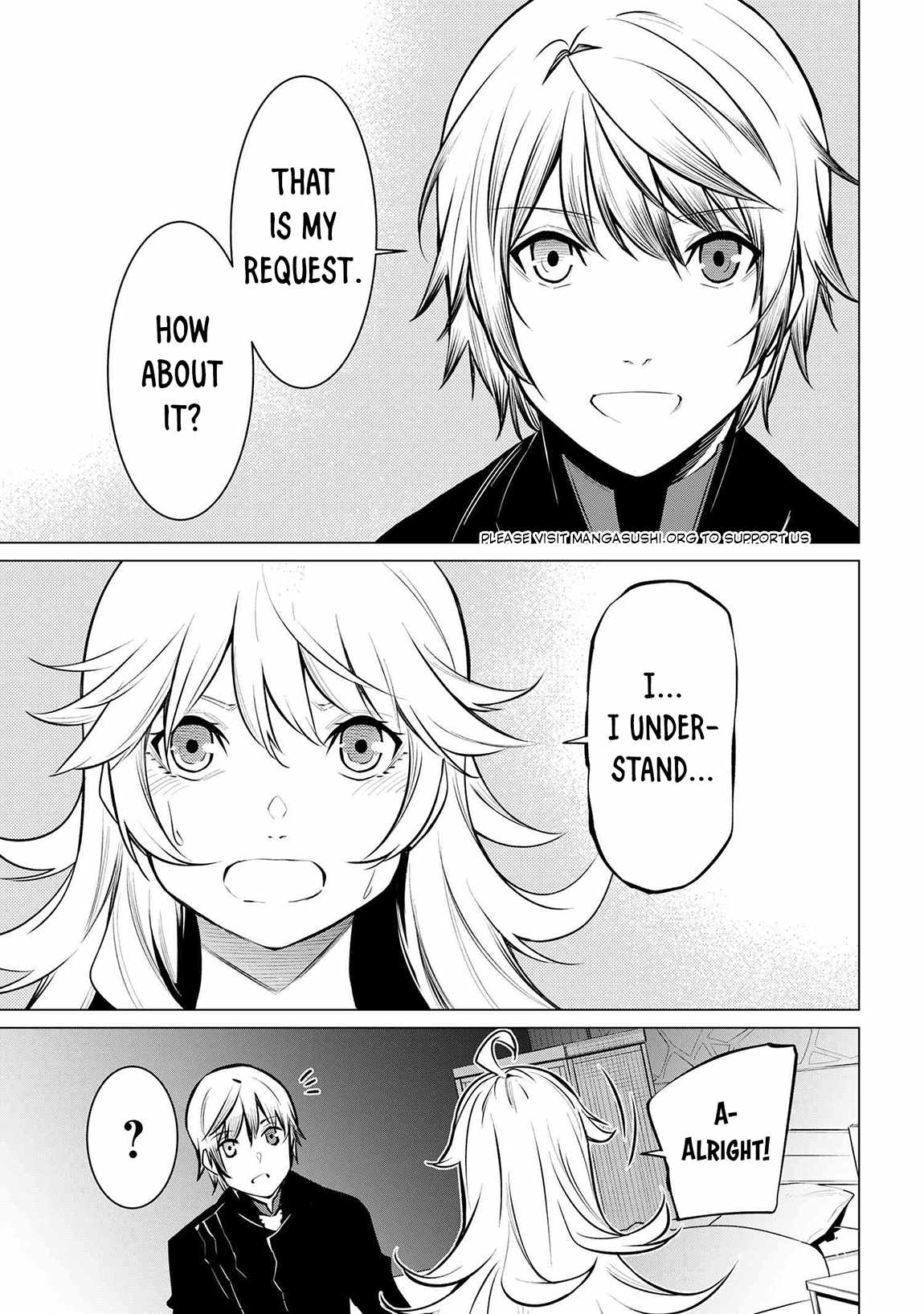 SSS-Rank Dungeon de Knife Ippon Tewatasare Tsuihou Sareta Shiro Madoushi: Yggdrasil no Noroi ni Yori Jakuten de Aru Maryoku Fusoku o Kokufukushi Sekai Saikyou e to Itaru Chapter 17.2 - Page 2