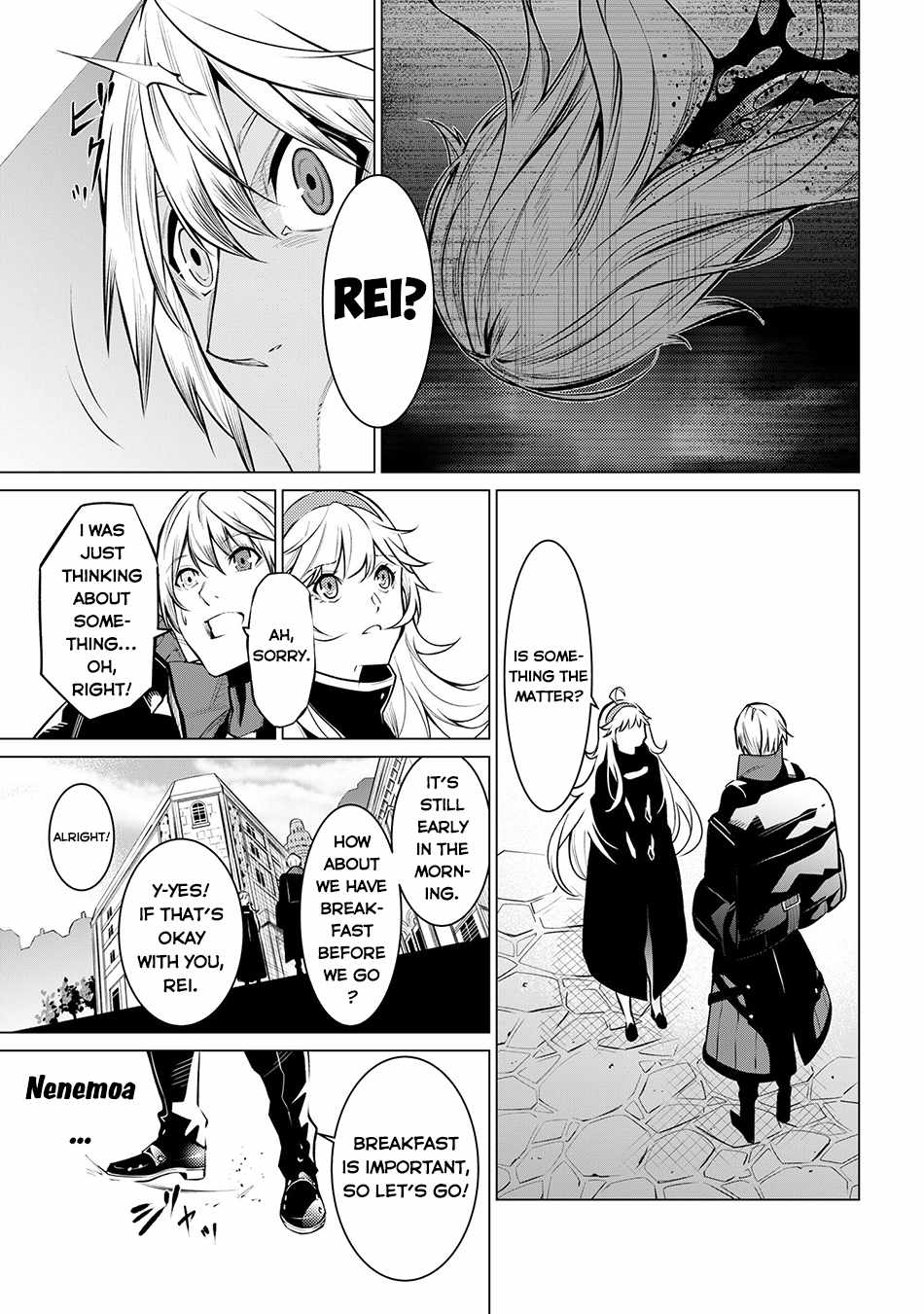 SSS-Rank Dungeon de Knife Ippon Tewatasare Tsuihou Sareta Shiro Madoushi: Yggdrasil no Noroi ni Yori Jakuten de Aru Maryoku Fusoku o Kokufukushi Sekai Saikyou e to Itaru Chapter 18.1 - Page 14