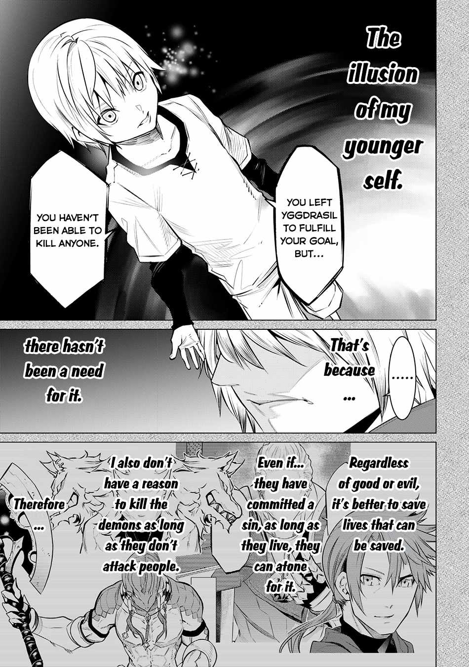 SSS-Rank Dungeon de Knife Ippon Tewatasare Tsuihou Sareta Shiro Madoushi: Yggdrasil no Noroi ni Yori Jakuten de Aru Maryoku Fusoku o Kokufukushi Sekai Saikyou e to Itaru Chapter 18.1 - Page 6