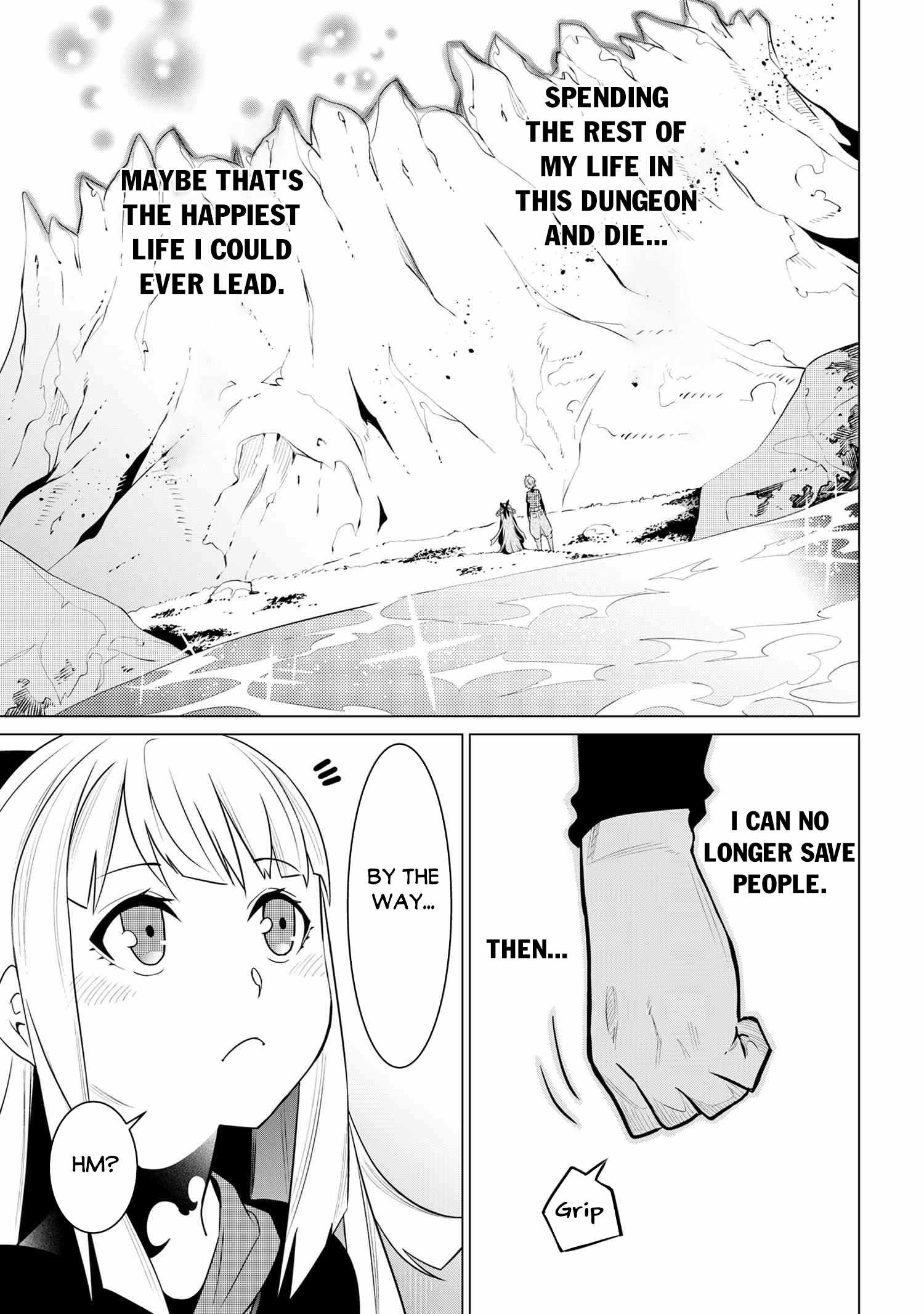 SSS-Rank Dungeon de Knife Ippon Tewatasare Tsuihou Sareta Shiro Madoushi: Yggdrasil no Noroi ni Yori Jakuten de Aru Maryoku Fusoku o Kokufukushi Sekai Saikyou e to Itaru Chapter 2.1 - Page 16