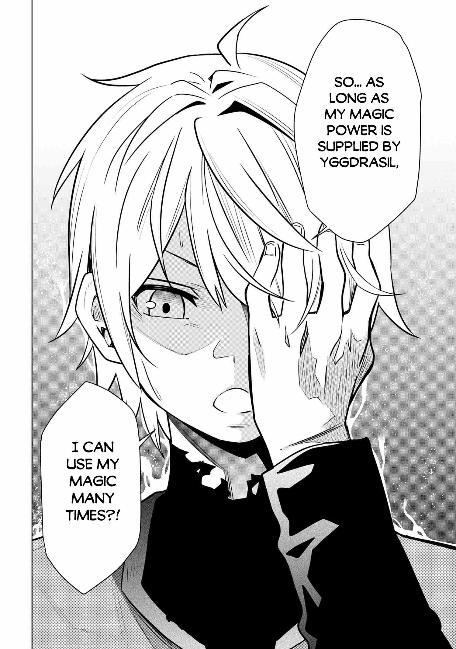 SSS-Rank Dungeon de Knife Ippon Tewatasare Tsuihou Sareta Shiro Madoushi: Yggdrasil no Noroi ni Yori Jakuten de Aru Maryoku Fusoku o Kokufukushi Sekai Saikyou e to Itaru Chapter 2.1 - Page 7