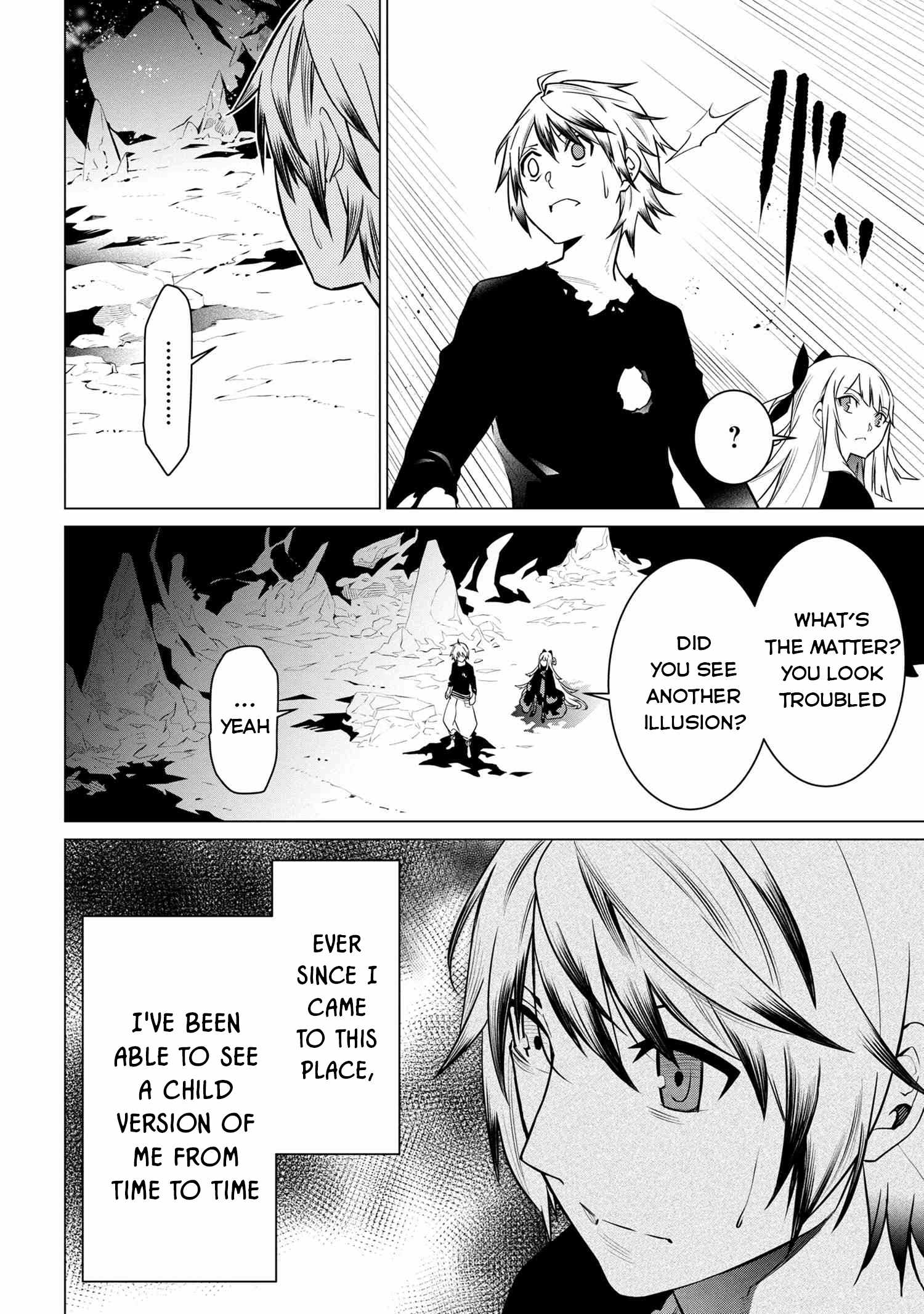 SSS-Rank Dungeon de Knife Ippon Tewatasare Tsuihou Sareta Shiro Madoushi: Yggdrasil no Noroi ni Yori Jakuten de Aru Maryoku Fusoku o Kokufukushi Sekai Saikyou e to Itaru Chapter 2.2 - Page 12