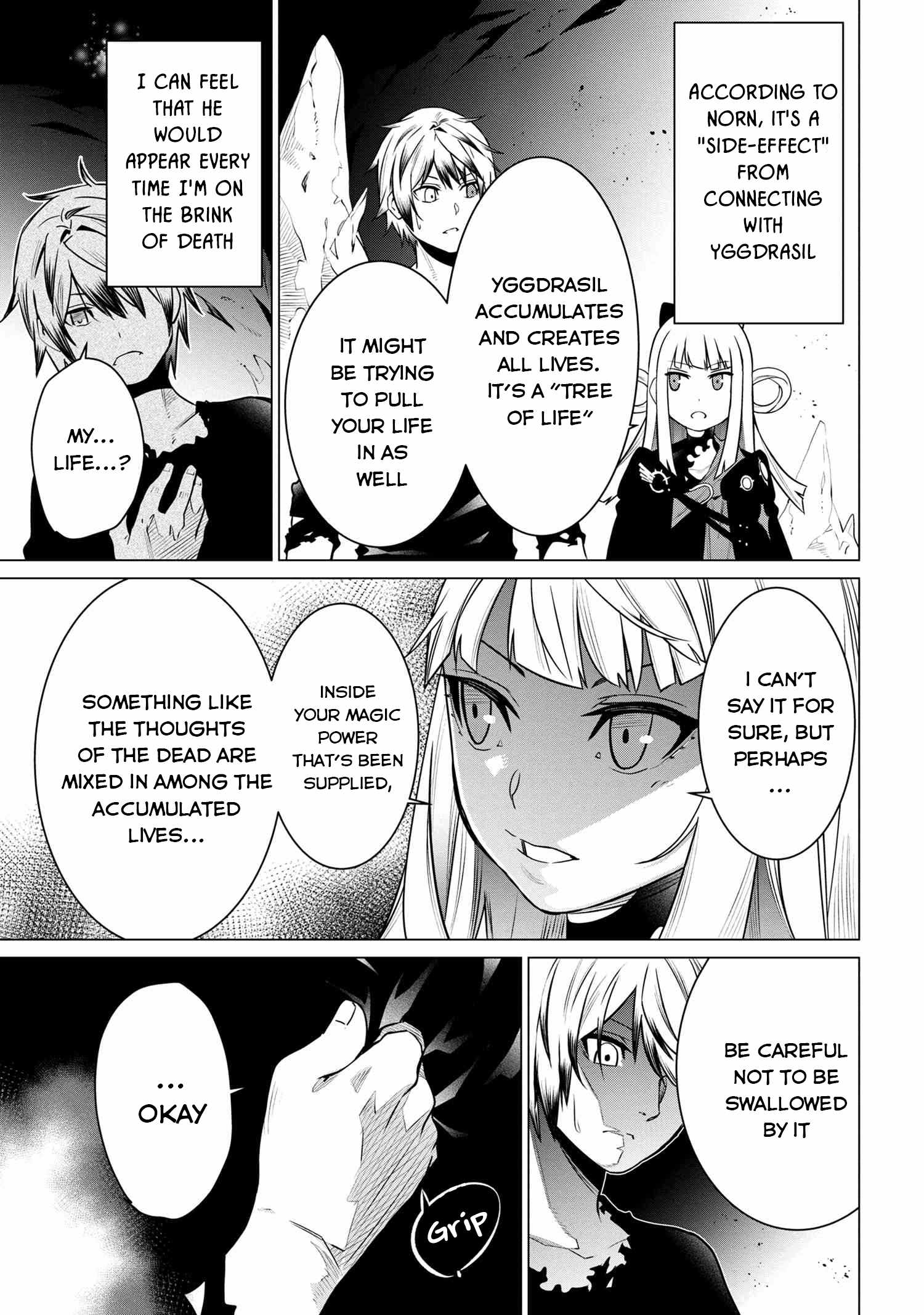 SSS-Rank Dungeon de Knife Ippon Tewatasare Tsuihou Sareta Shiro Madoushi: Yggdrasil no Noroi ni Yori Jakuten de Aru Maryoku Fusoku o Kokufukushi Sekai Saikyou e to Itaru Chapter 2.2 - Page 13