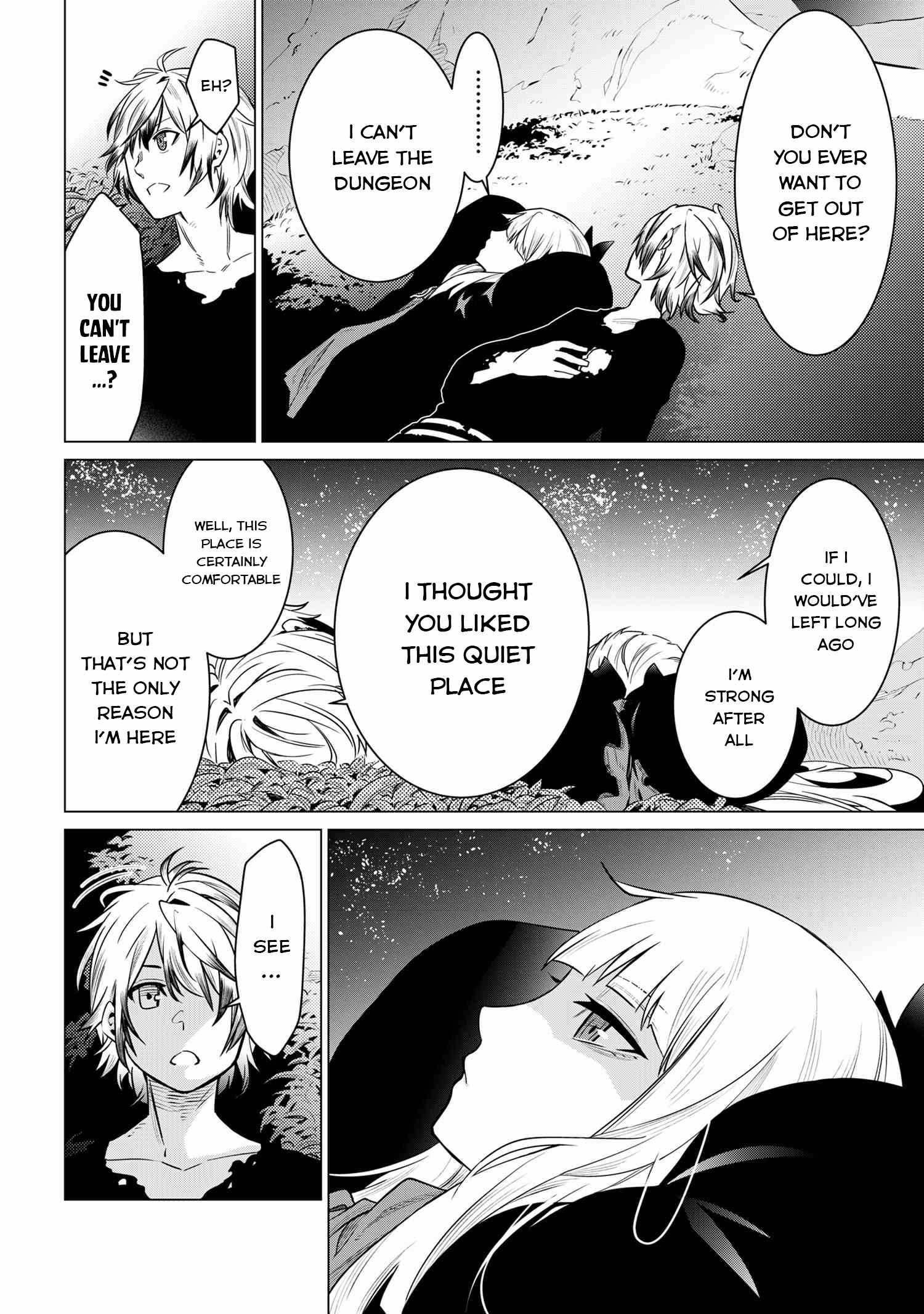 SSS-Rank Dungeon de Knife Ippon Tewatasare Tsuihou Sareta Shiro Madoushi: Yggdrasil no Noroi ni Yori Jakuten de Aru Maryoku Fusoku o Kokufukushi Sekai Saikyou e to Itaru Chapter 2.2 - Page 20